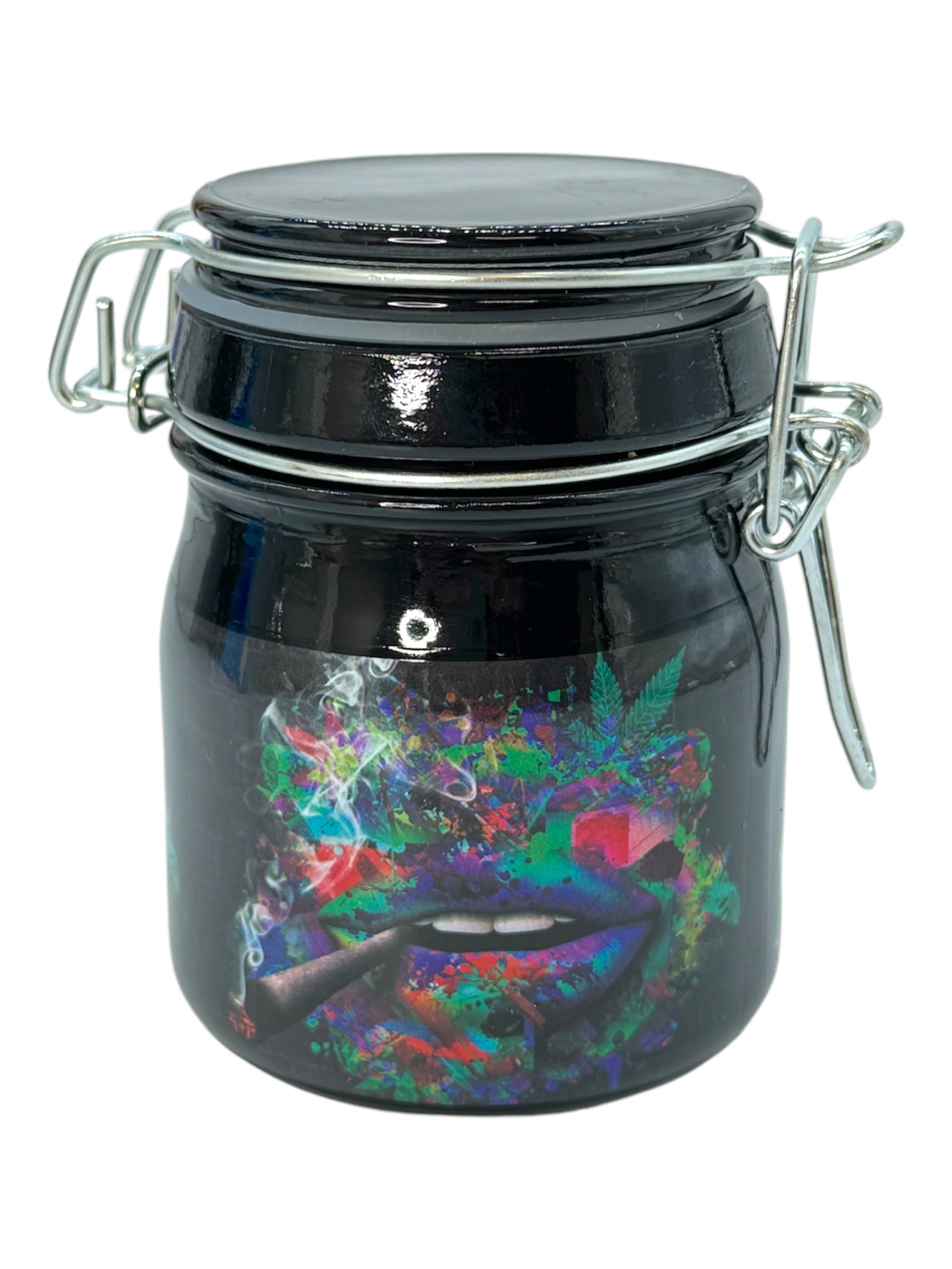 PRINTED DESIGN MEDIUM STASH JAR - PACK OF 3