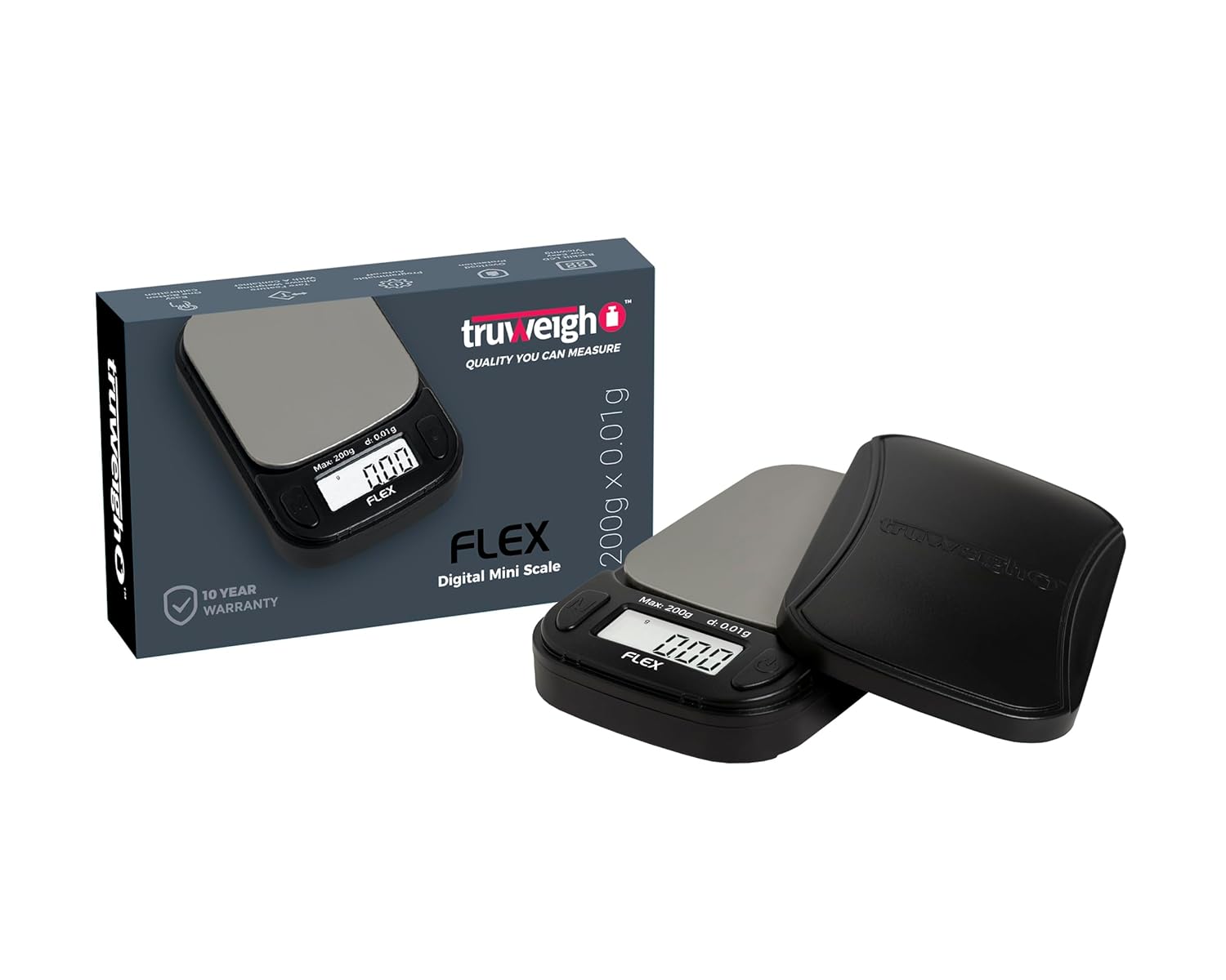 TRUWEIGH DIGITAL POCKET SCALE 200g x 0.01g (FL-200)