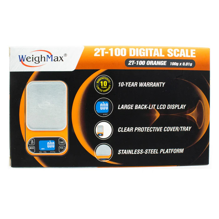 WEIGHMAX DIGITAL POCKET SCALE 1000g x 0.1g (2T-1000)