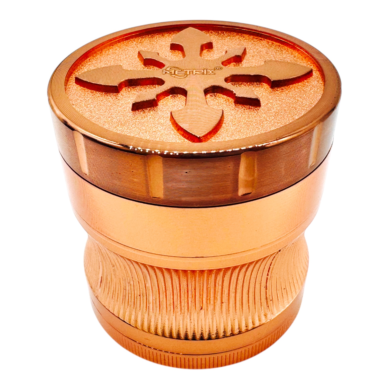 METRIX G-63261 MIX DESIGN LOGO PRINTED BLADES GRINDER - DISPLAY OF 6