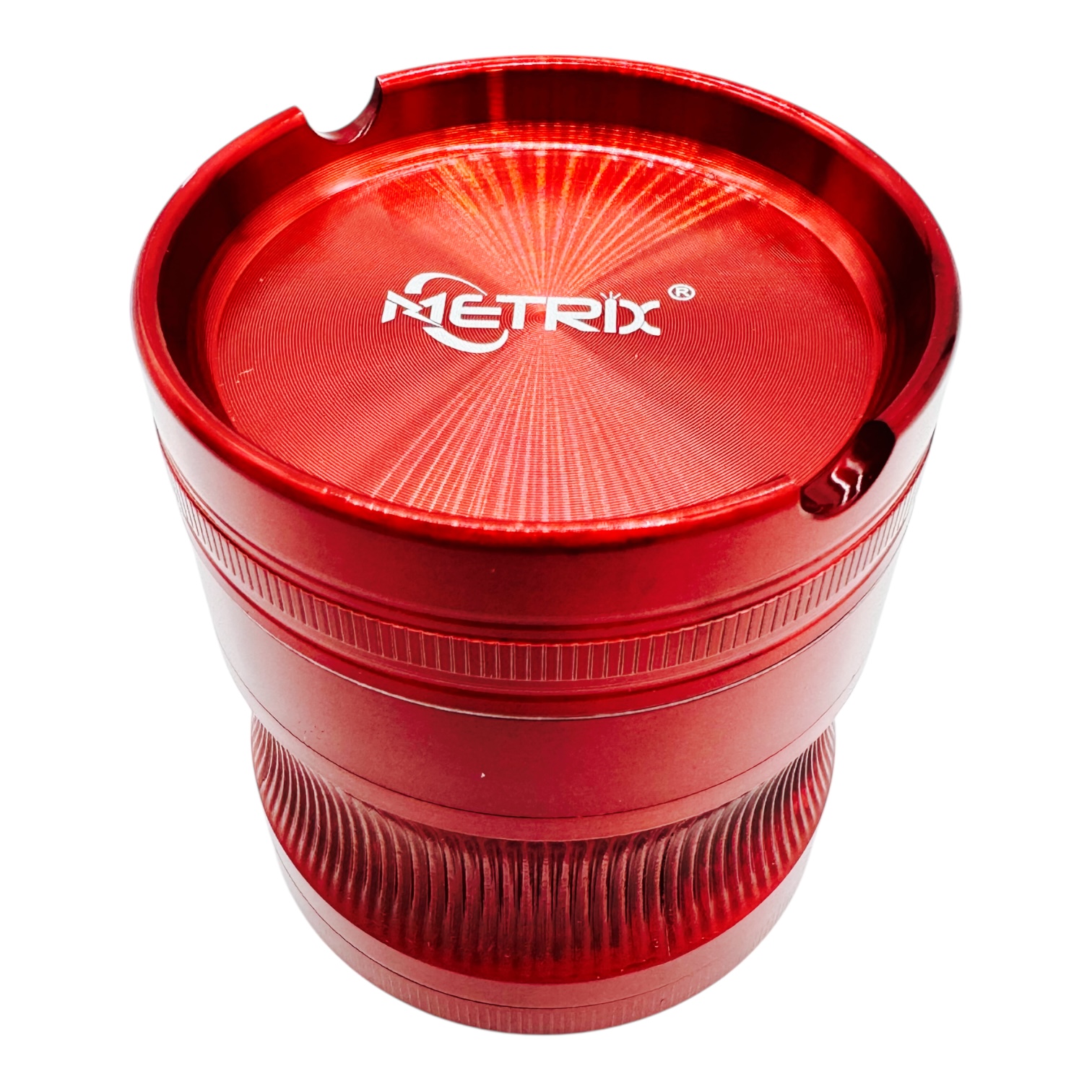 METRIX G-63202 MIX DESIGN ASHTRAY TOP GRINDER - DISPLAY OF 6