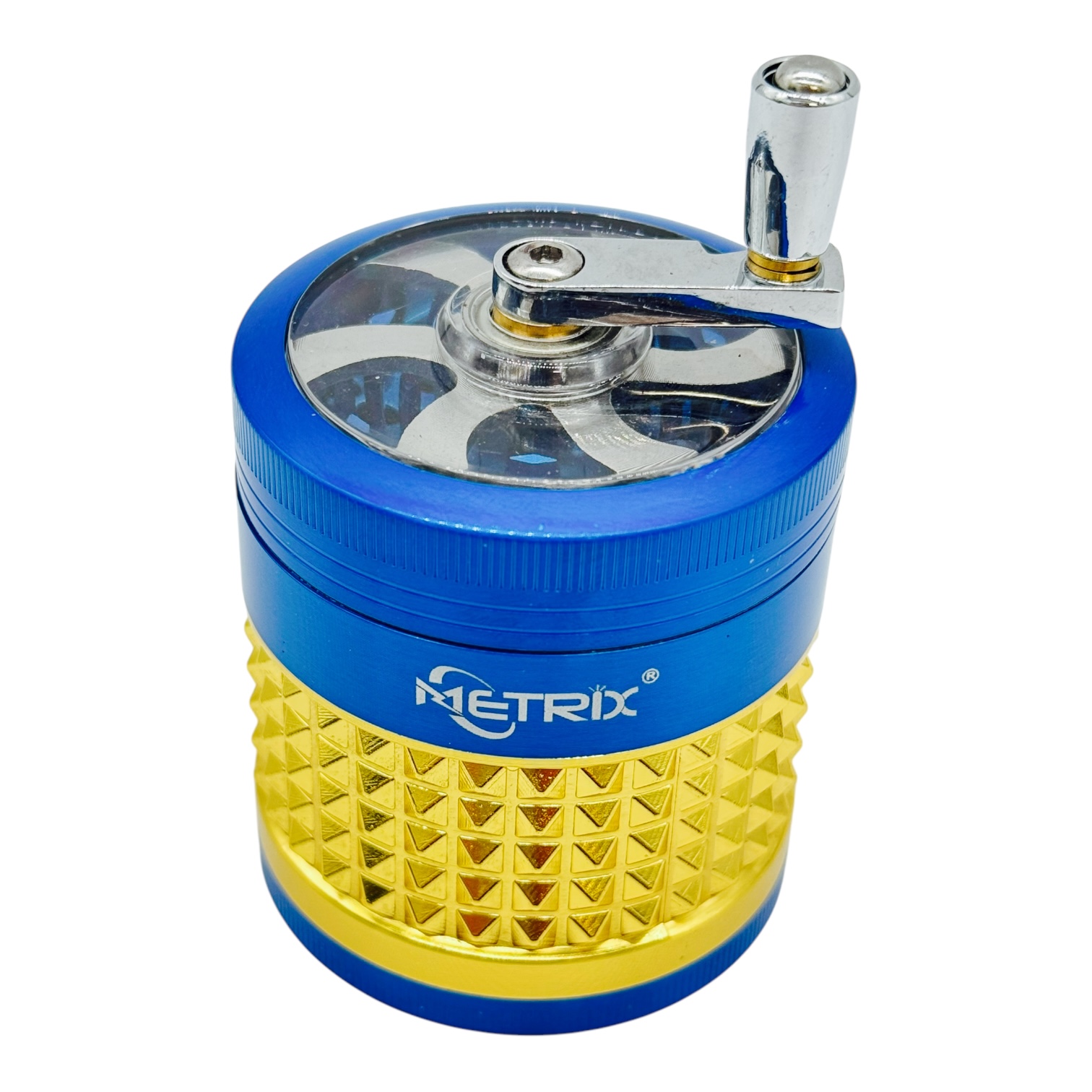 METRIX G-63201 MIX DESIGN HAND CRANK GRINDER - DISPLAY OF 6