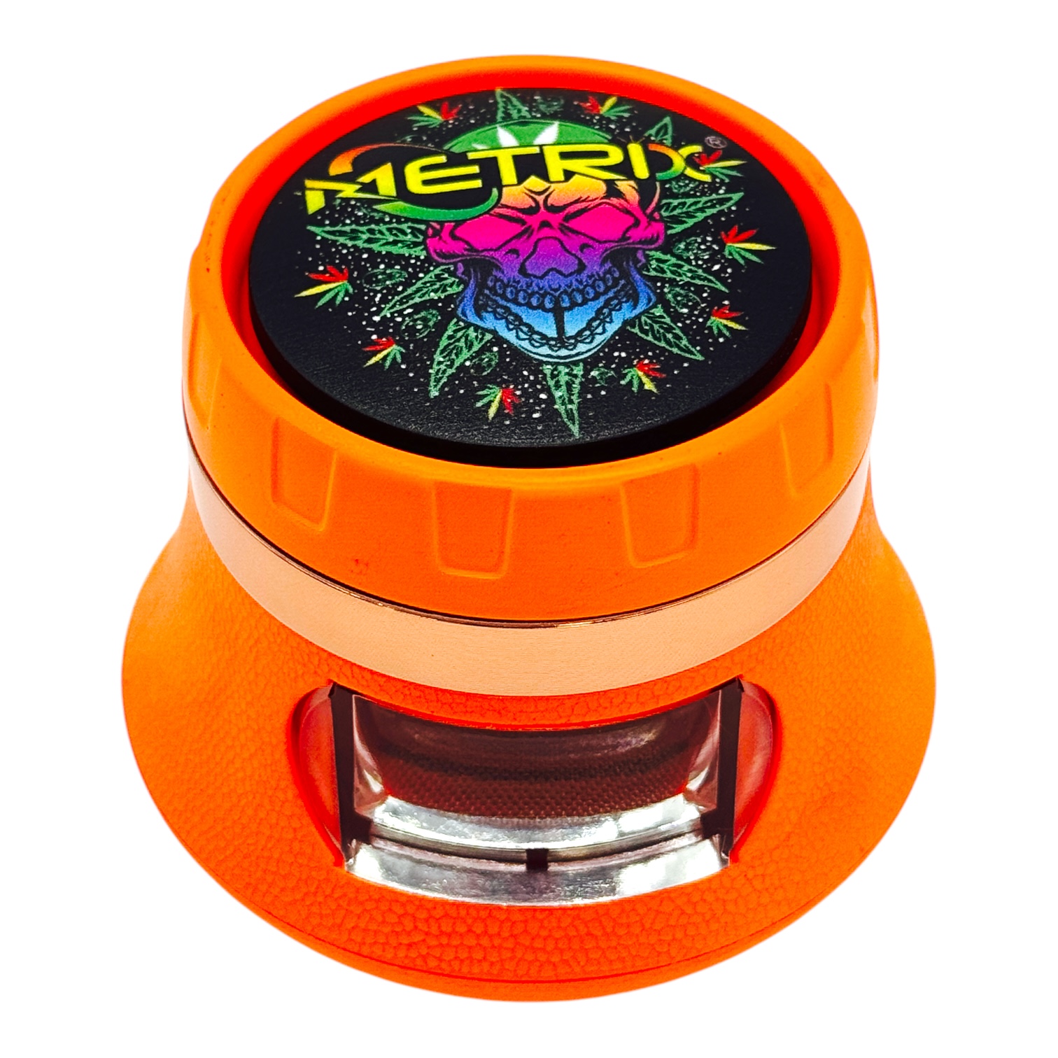 METRIX G-7824 MIX DESIGN PRINTED DESIGN GRINDER - DISPLAY OF 6