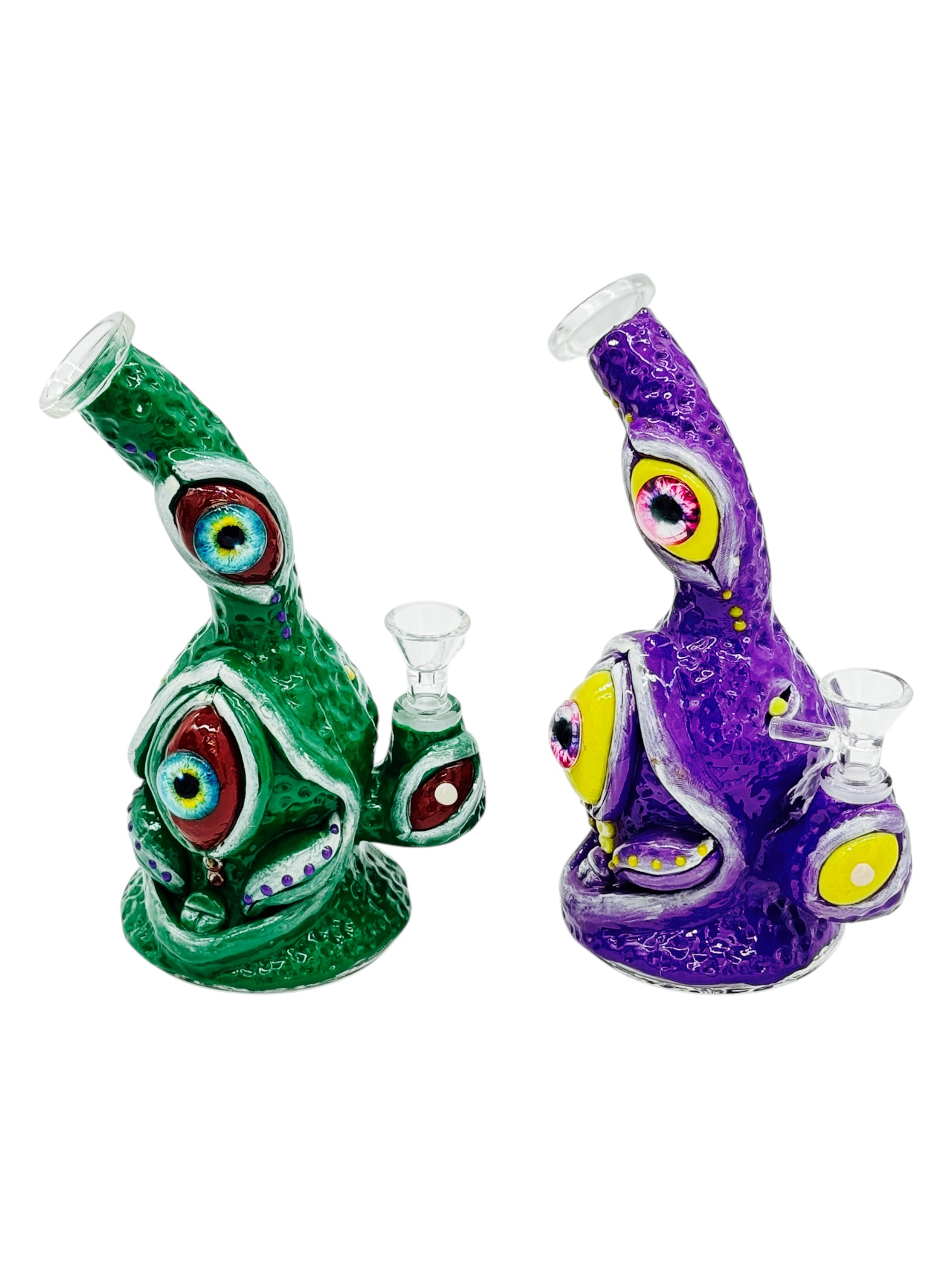 METRIX BIG EYE WATERPIPE ASSORTED COLOR 8"
