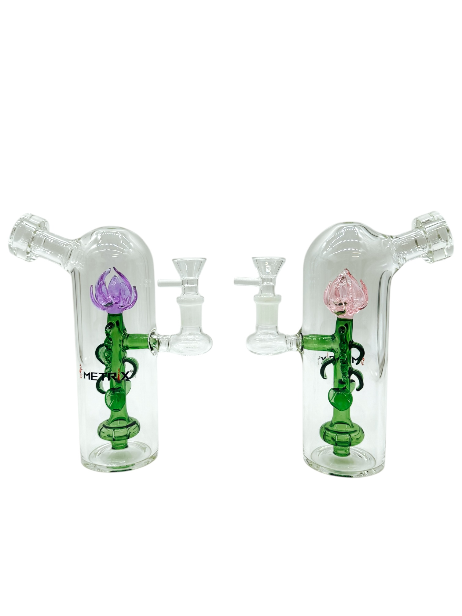 METRIX FLOWER TREE WATERPIPE ASSORTED COLOR 6"