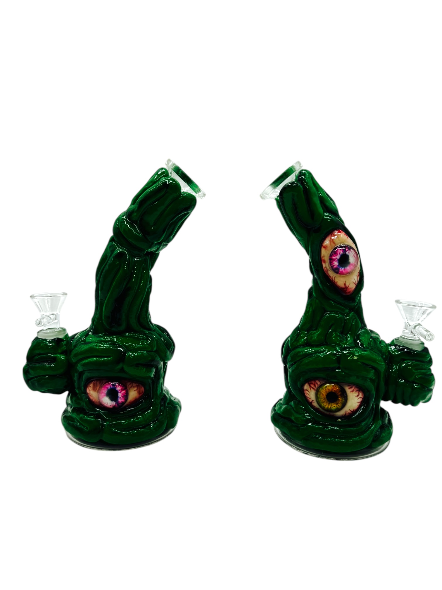 METRIX HULK EYE WATERPIPE ASSORTED COLOR 7"