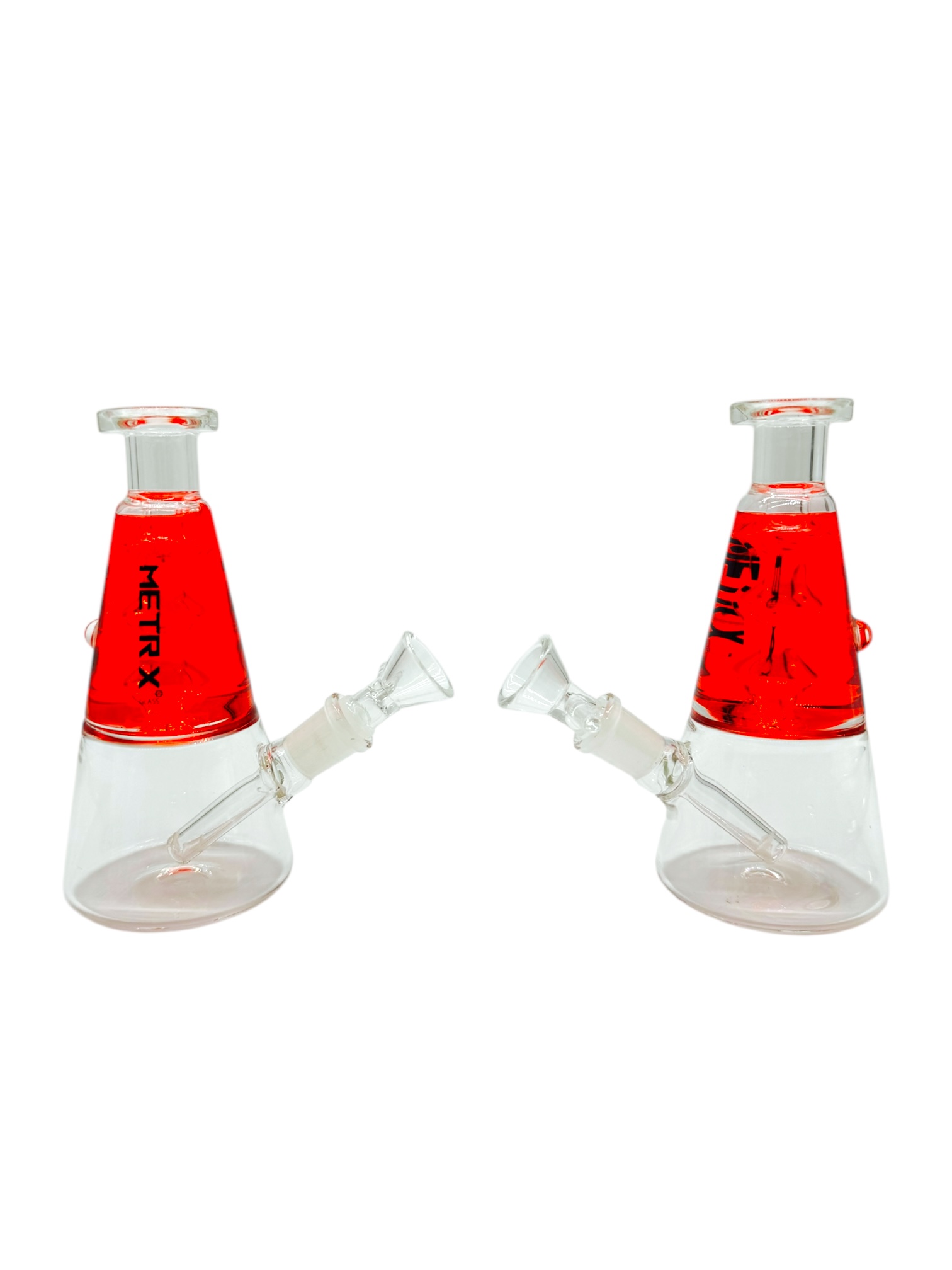 METRIX FREEZABLE CONE WATERPIPE ASSORTED COLOR 6"