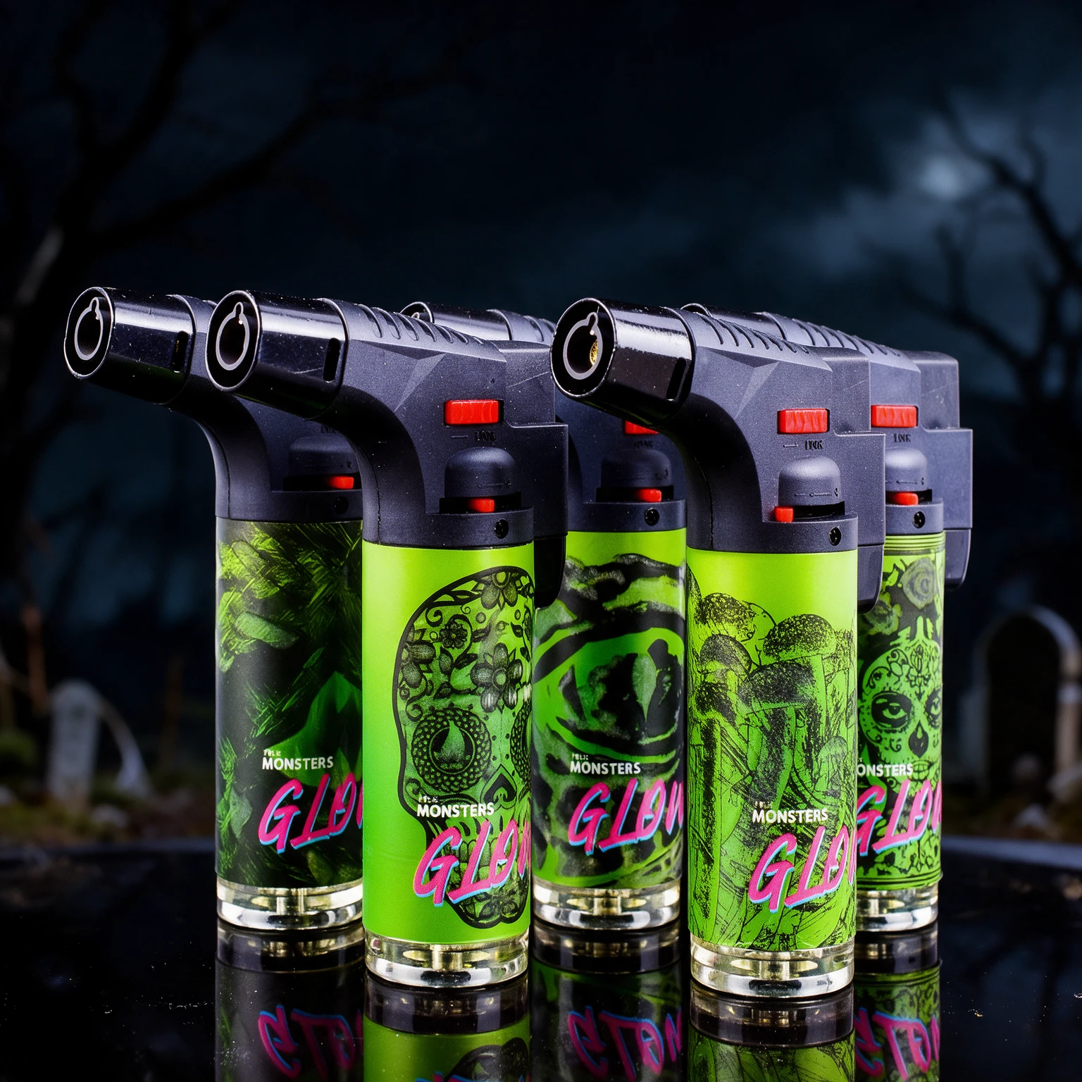 BLINK FOLK MONSTER TORCH - DISPLAY OF 12