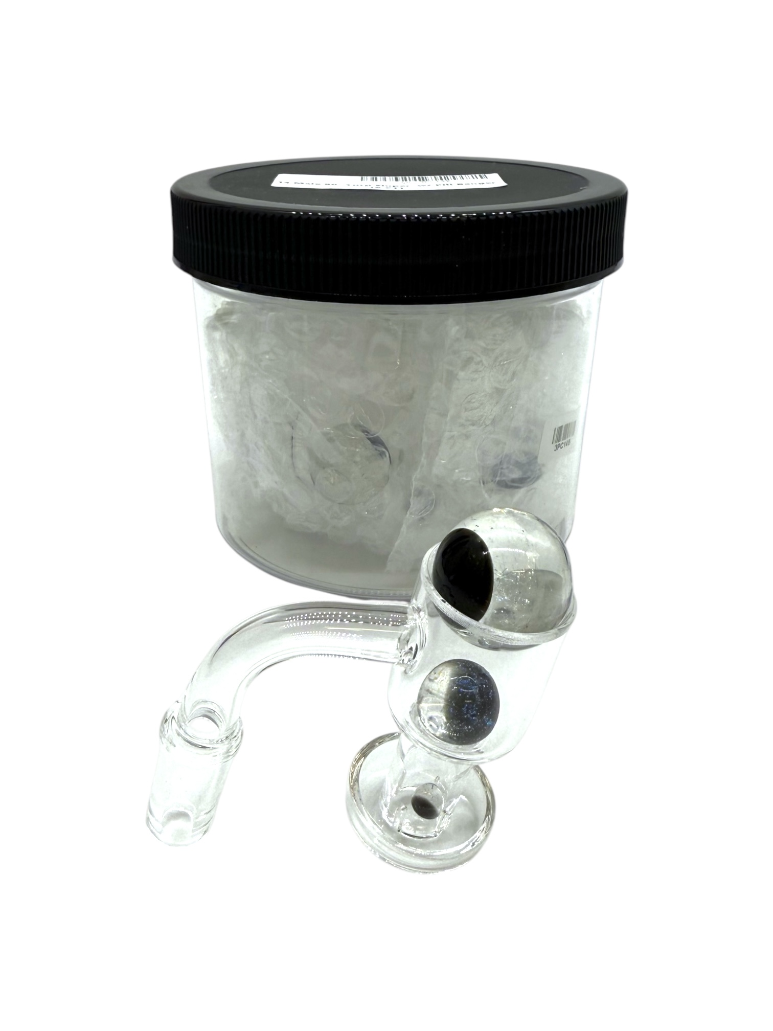 14MM MALE 90 TURP SLUPER WITH PILL BANGER - JAR OF 6