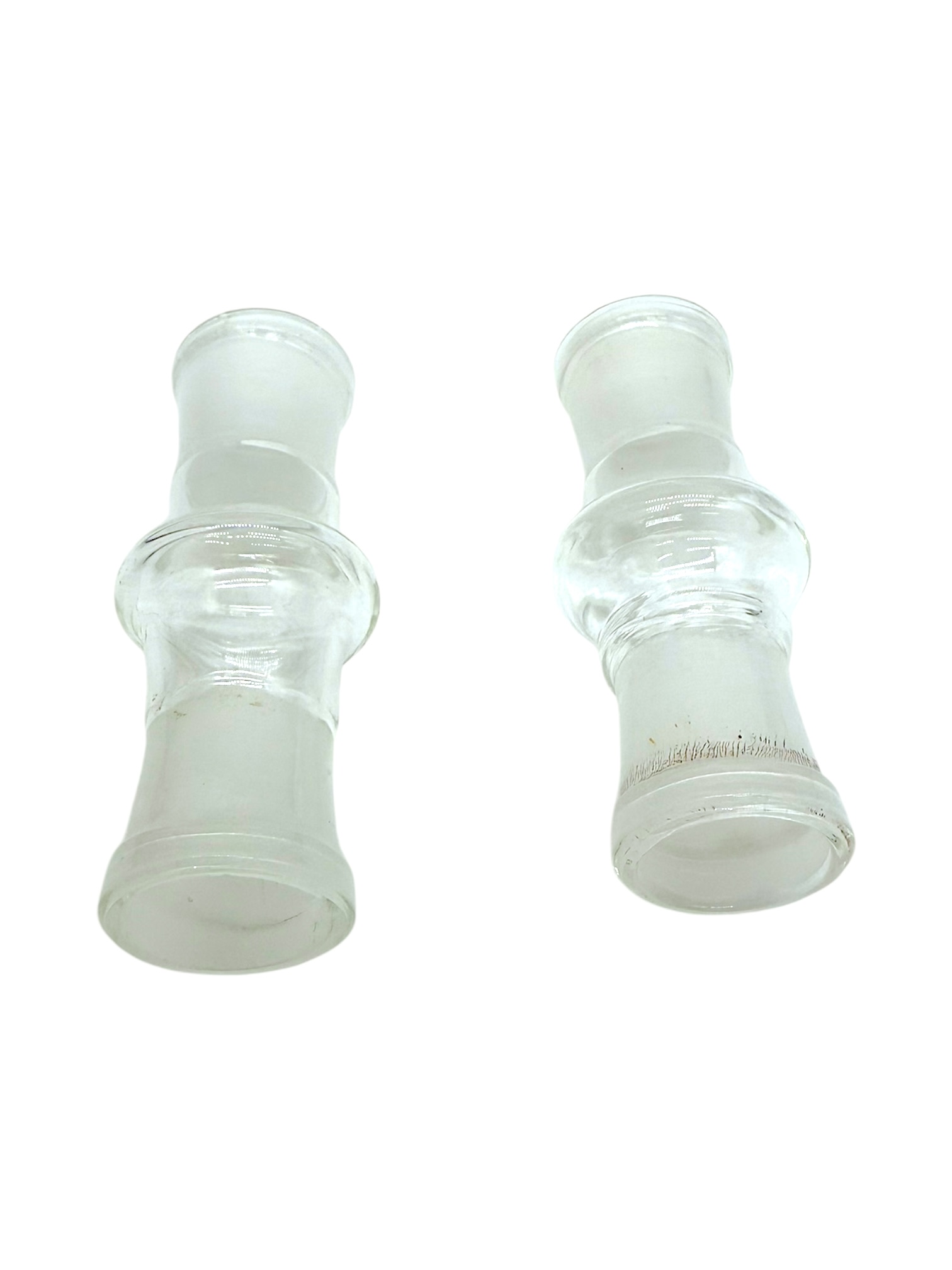 19MM TO 19MM FEMALE GLASS ADAPTER - BAG OF 5