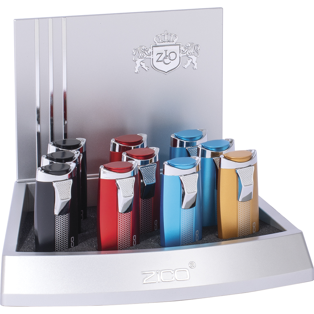 LUCIENNE TORCH FLAME LIGHTER - 6CT DISPLAY - ZD73