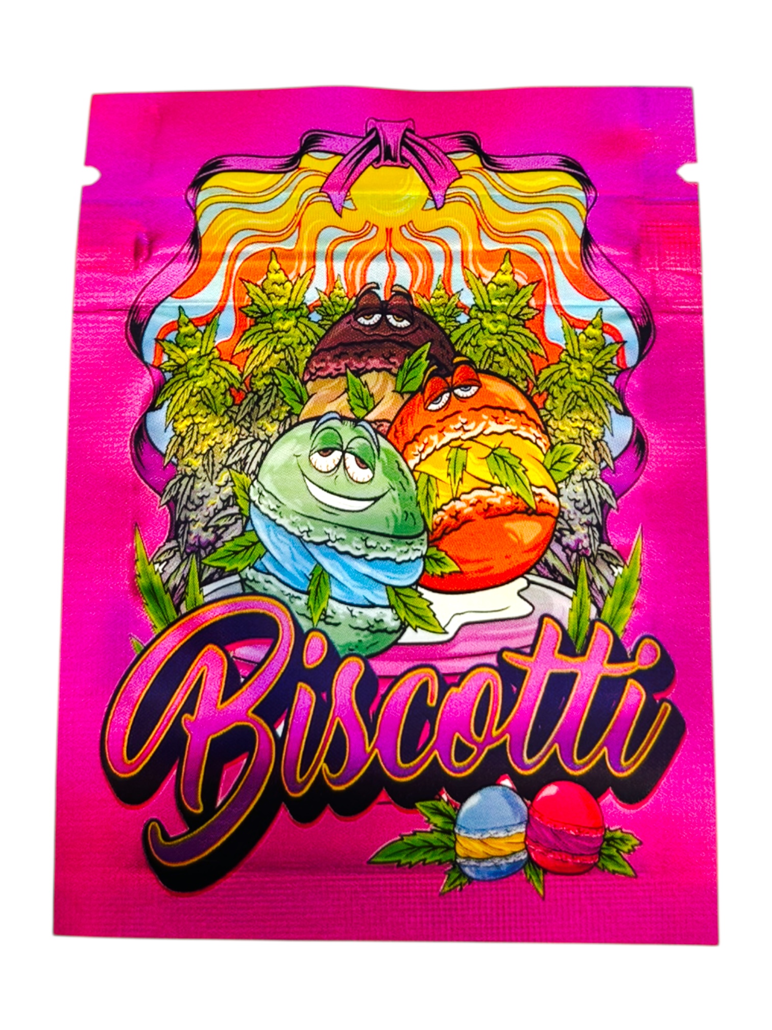 SMELL PROOF 1G MYLAR BAGS - PACK OF 100 (DESIGN #4)