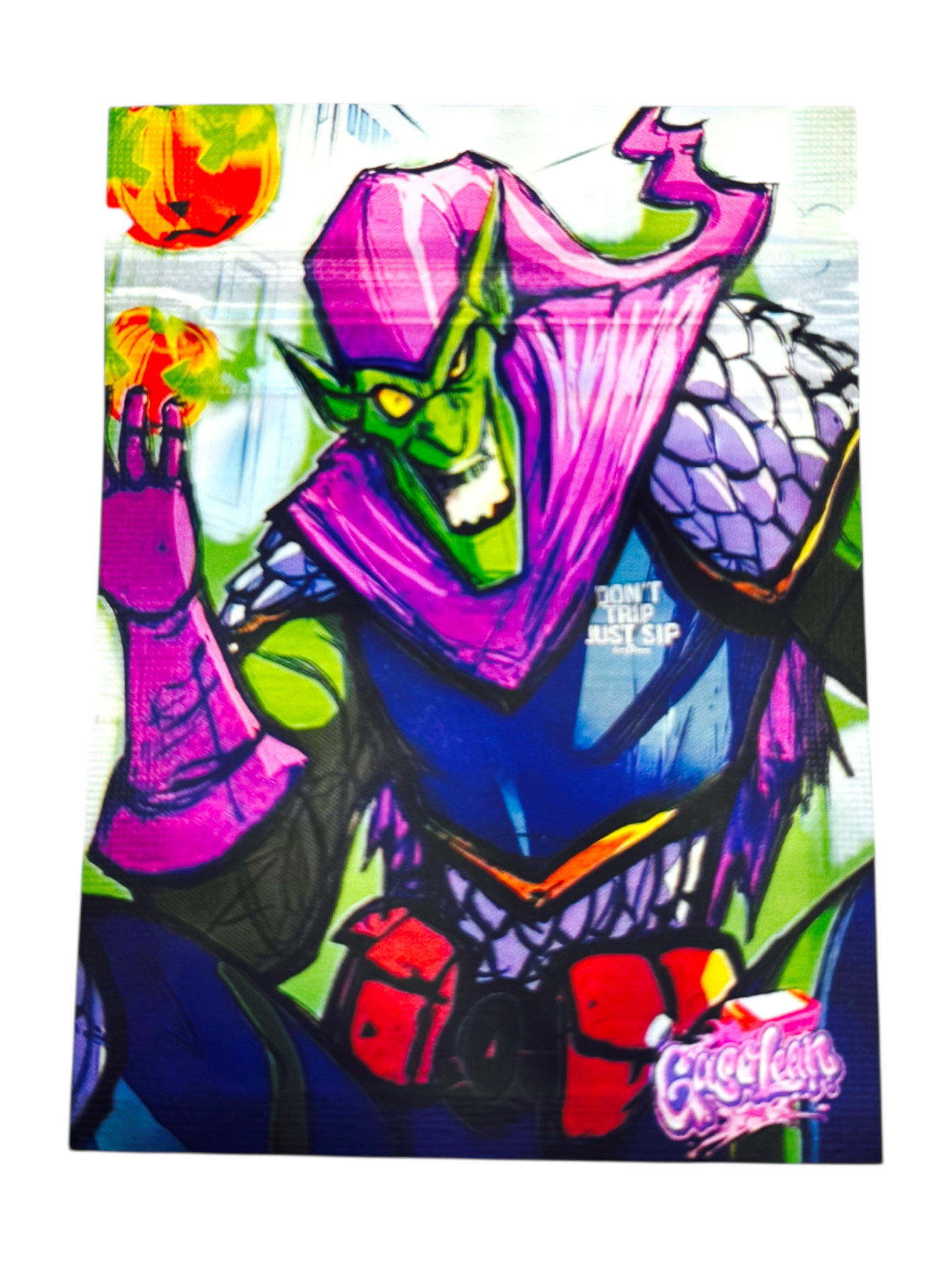 SMELL PROOF 1G MYLAR BAGS - PACK OF 100 (DESIGN #6)