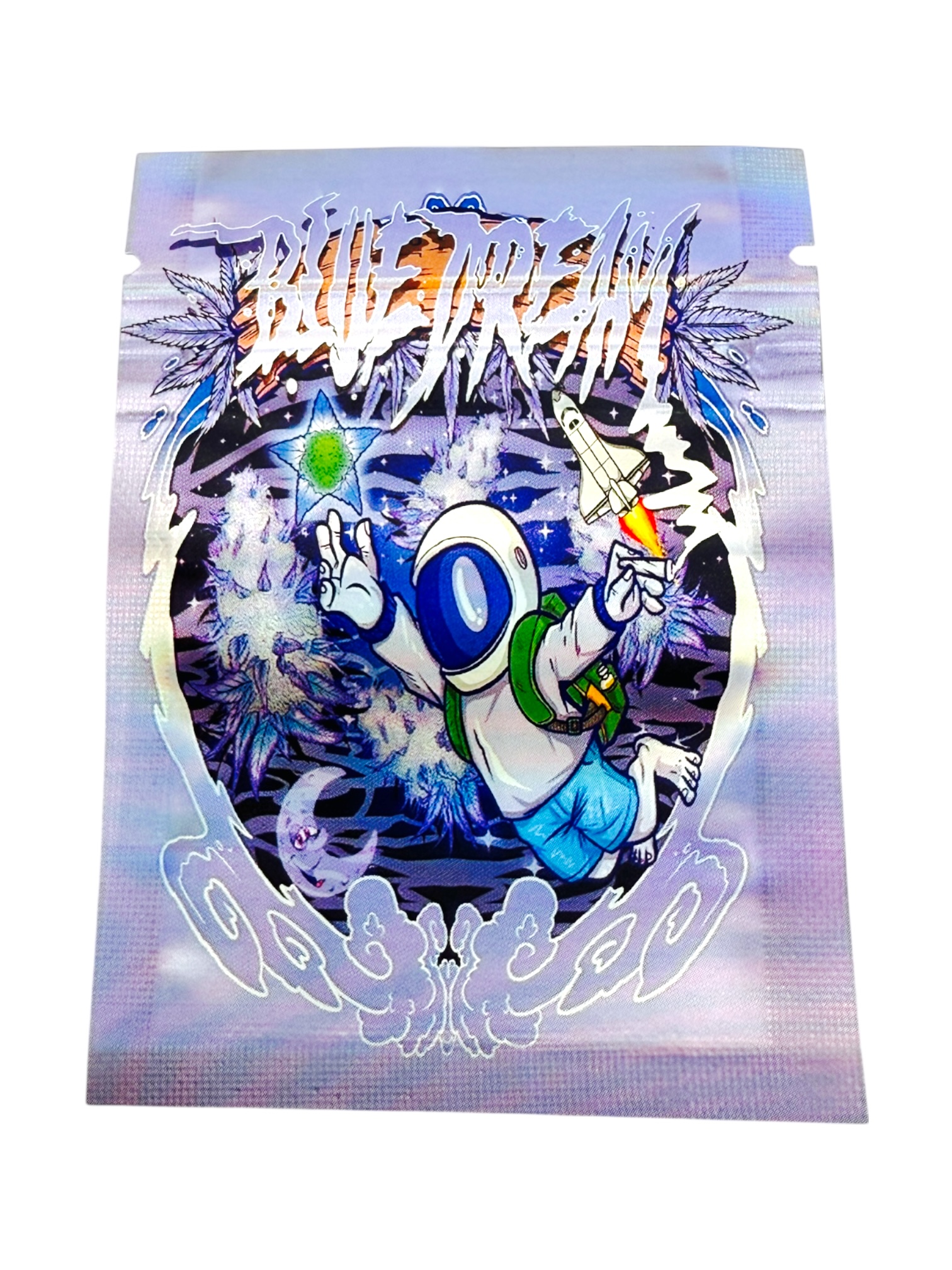 SMELL PROOF 1G MYLAR BAGS - PACK OF 100 (DESIGN #17)