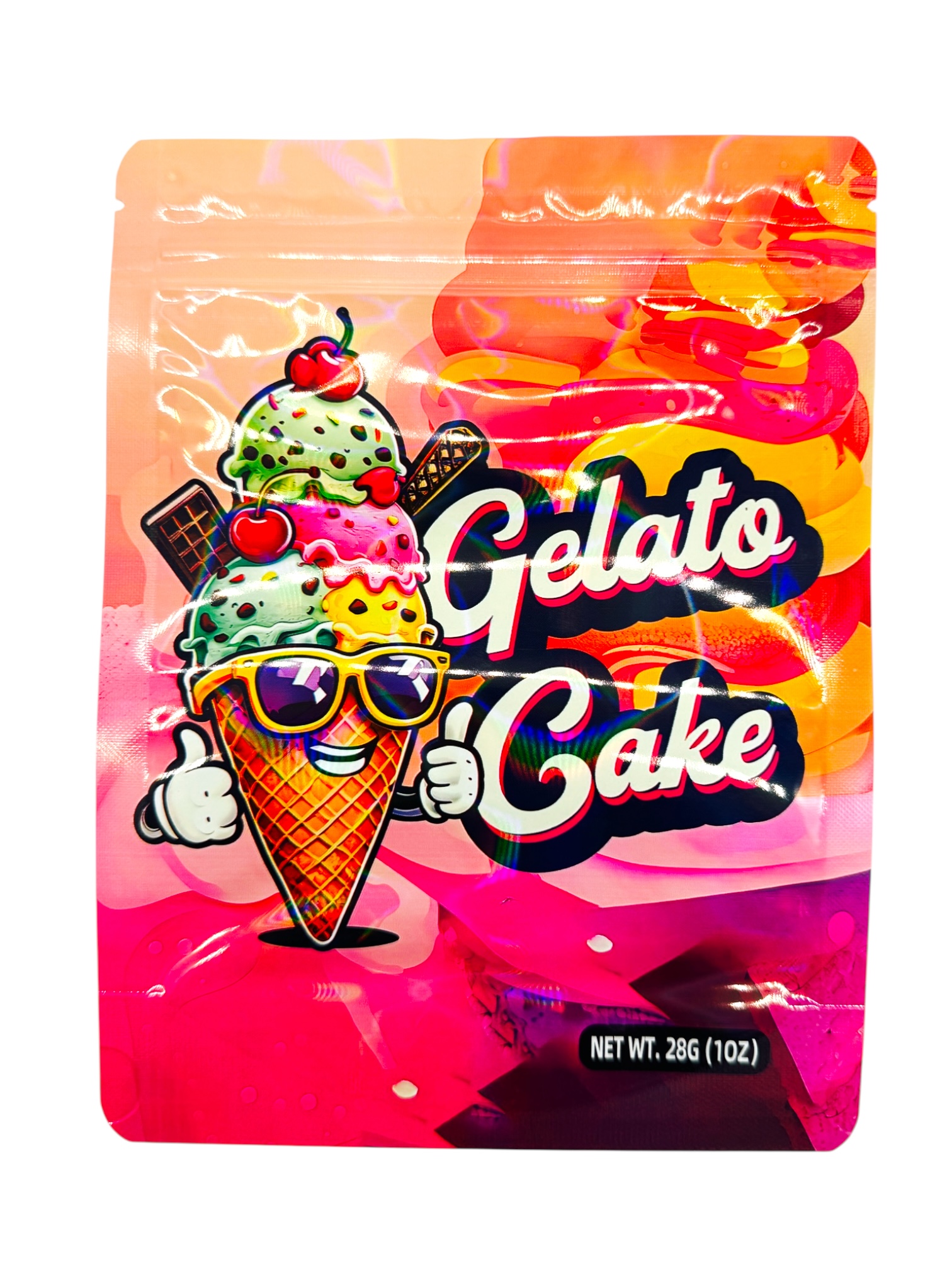 SMELL PROOF 28G MYLAR BAGS - PACK OF 50 (DESIGN #2)