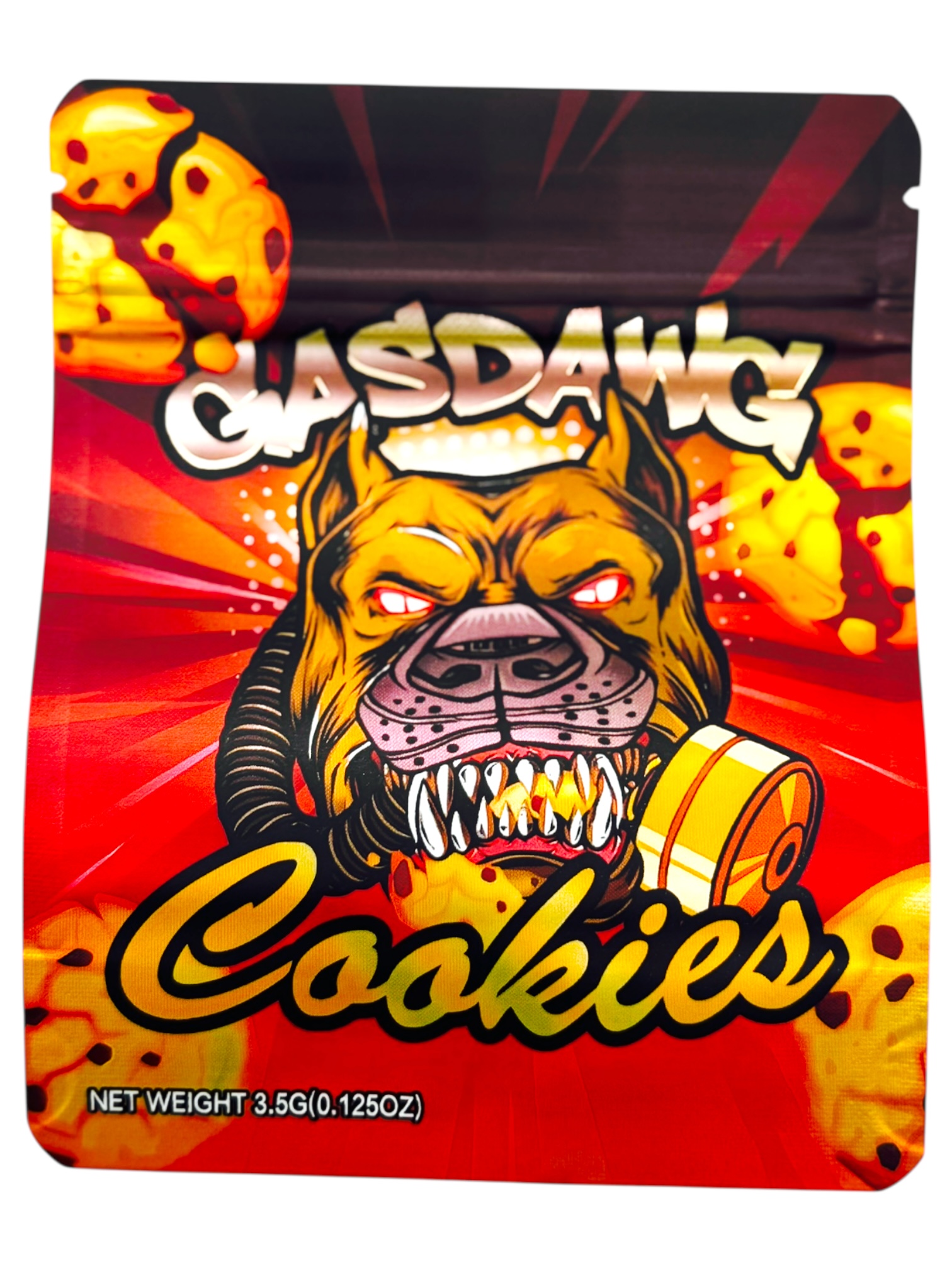 SMELL PROOF 3.5G MYLAR BAGS - PACK OF 100 (DESIGN #1)