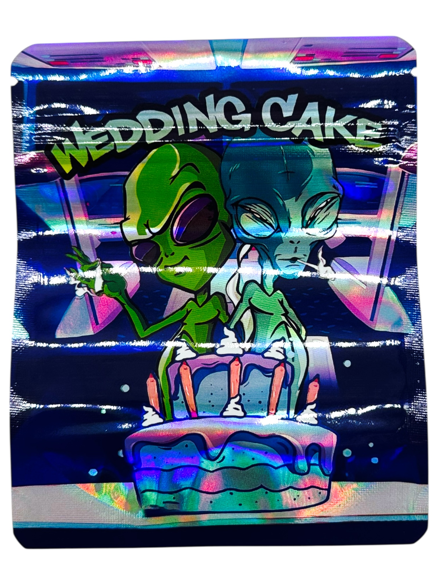 SMELL PROOF 3.5G MYLAR BAGS - PACK OF 100 (DESIGN #6)