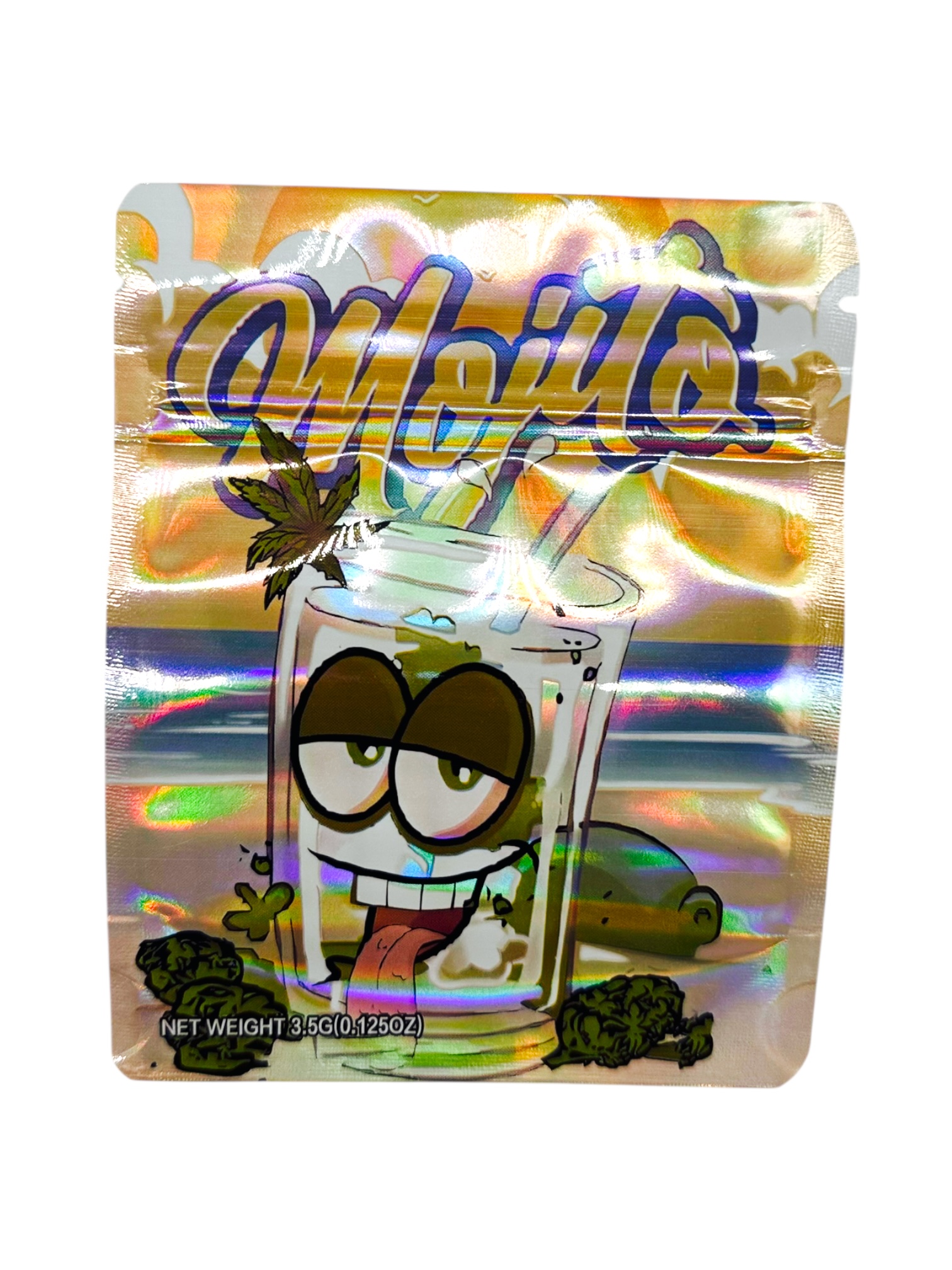 SMELL PROOF 3.5G MYLAR BAGS - PACK OF 100 (DESIGN #22)