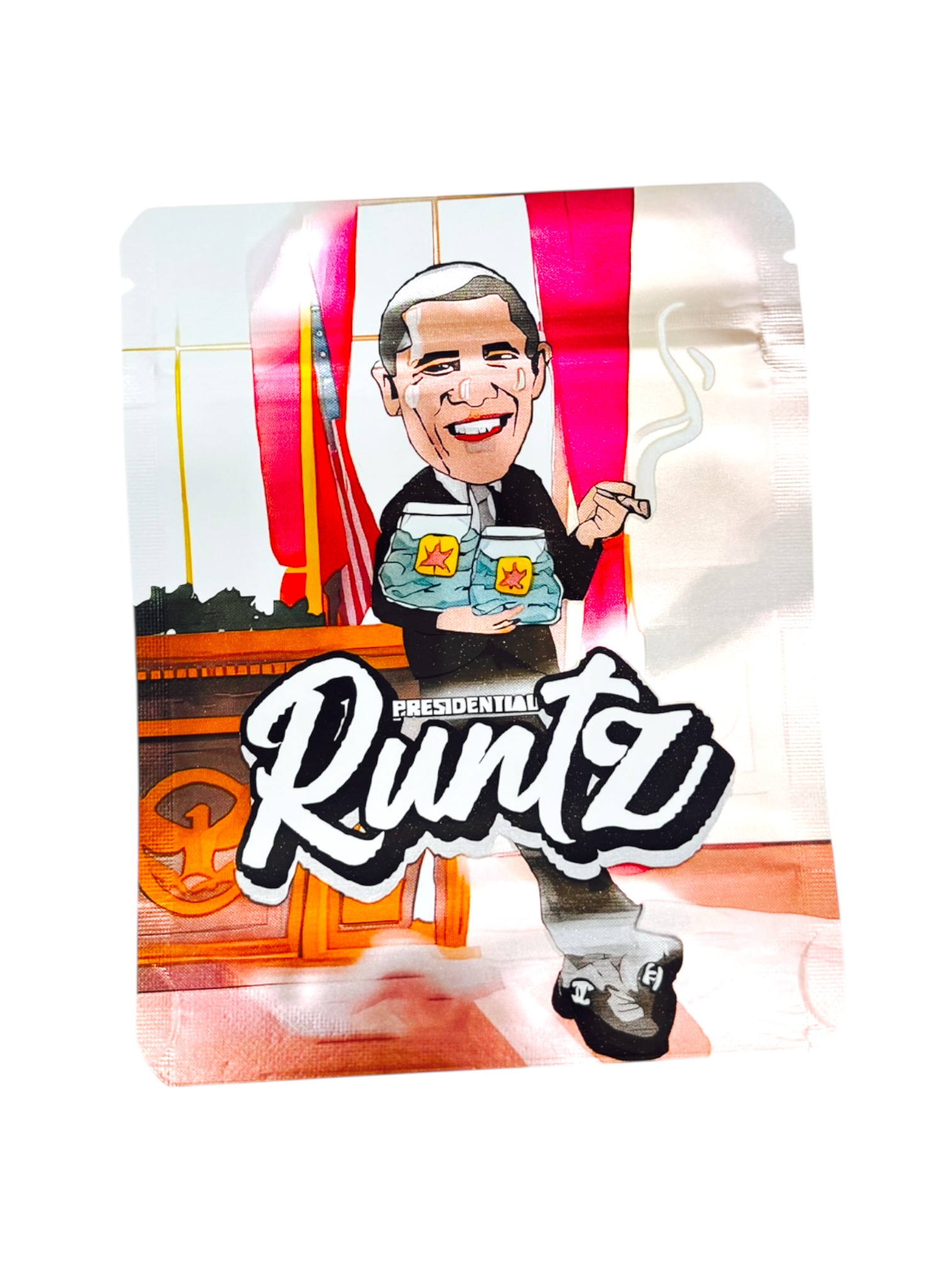 SMELL PROOF 3.5G MYLAR BAGS - PACK OF 100 (DESIGN #47)