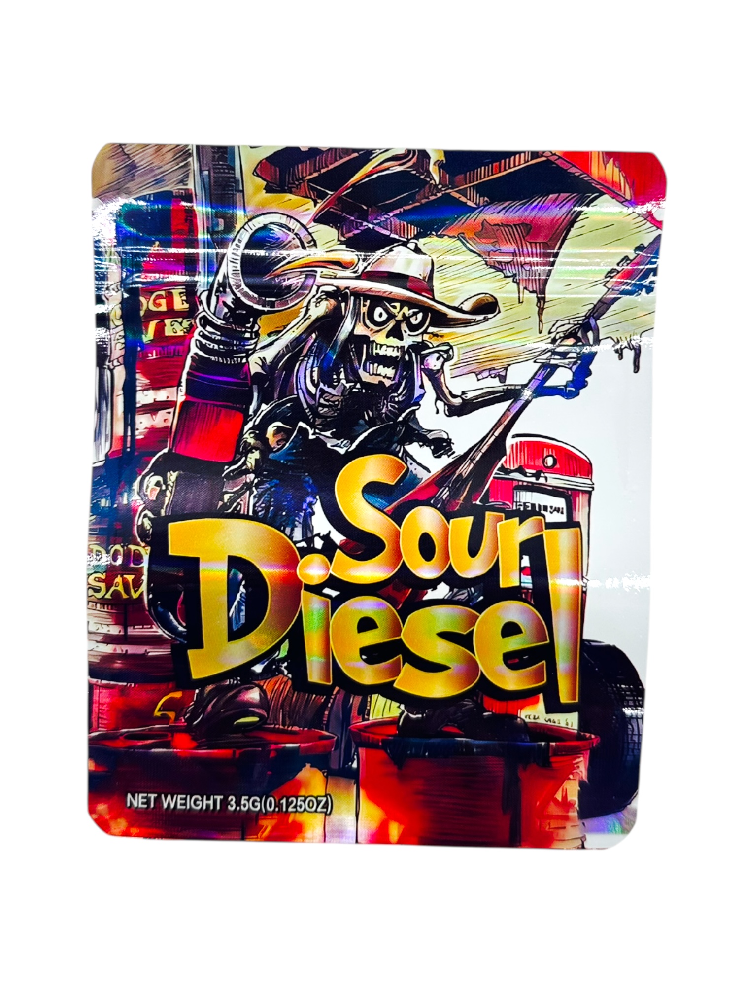 SMELL PROOF 3.5G MYLAR BAGS - PACK OF 100 (DESIGN #48)