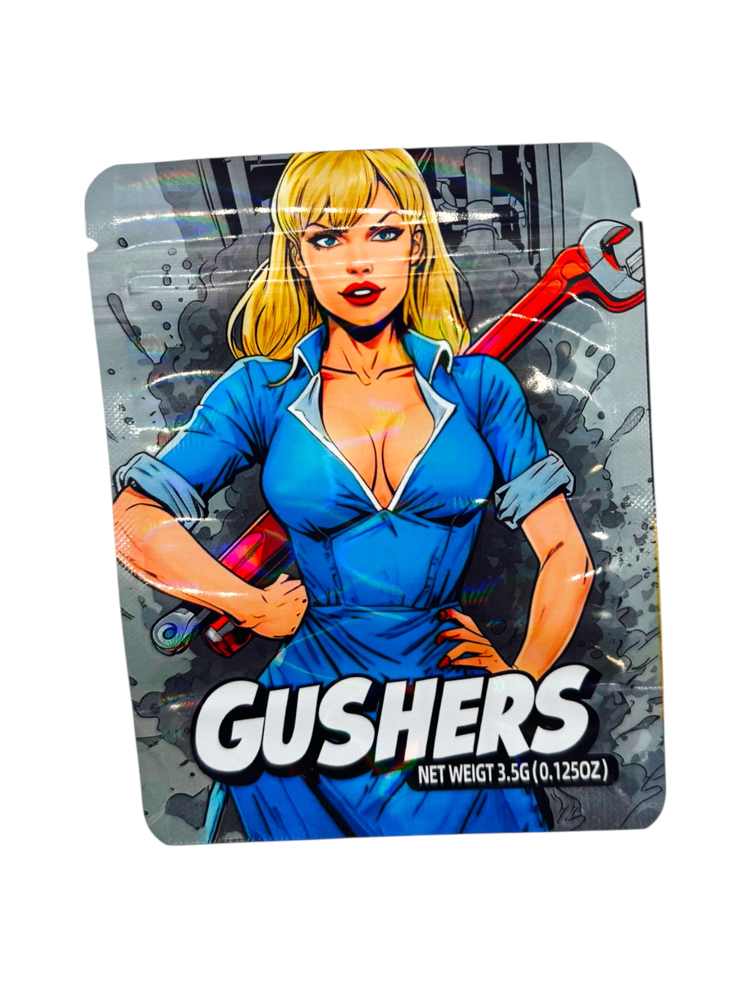 SMELL PROOF 3.5G MYLAR BAGS - PACK OF 100 (DESIGN #50)