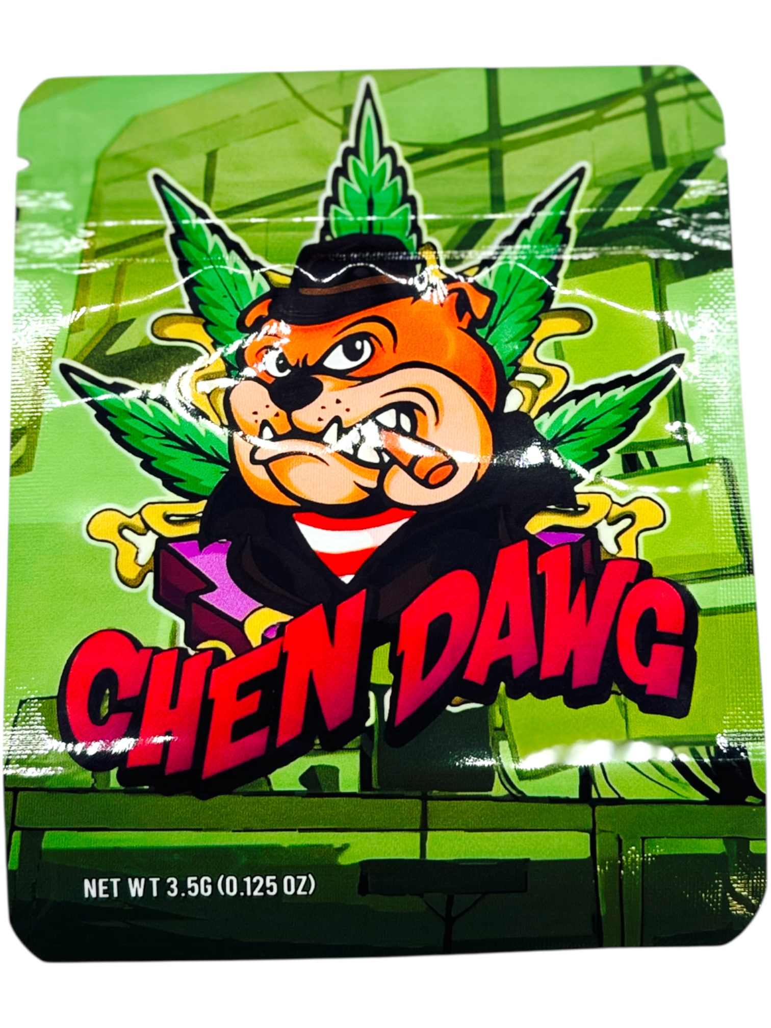 SMELL PROOF 3.5G MYLAR BAGS - PACK OF 100 (DESIGN #54)