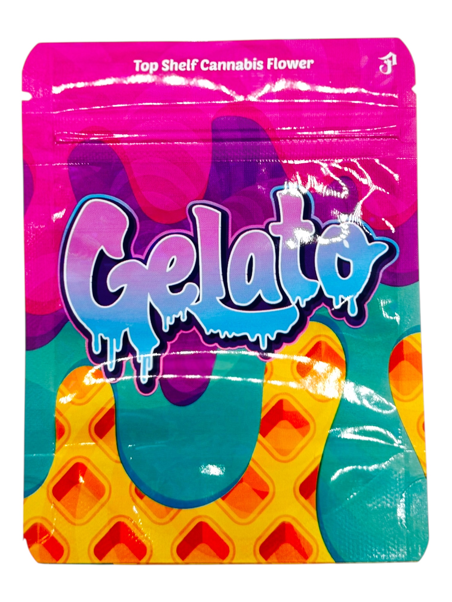 SMELL PROOF 3.5G MYLAR BAGS - PACK OF 50 (DESIGN #2)