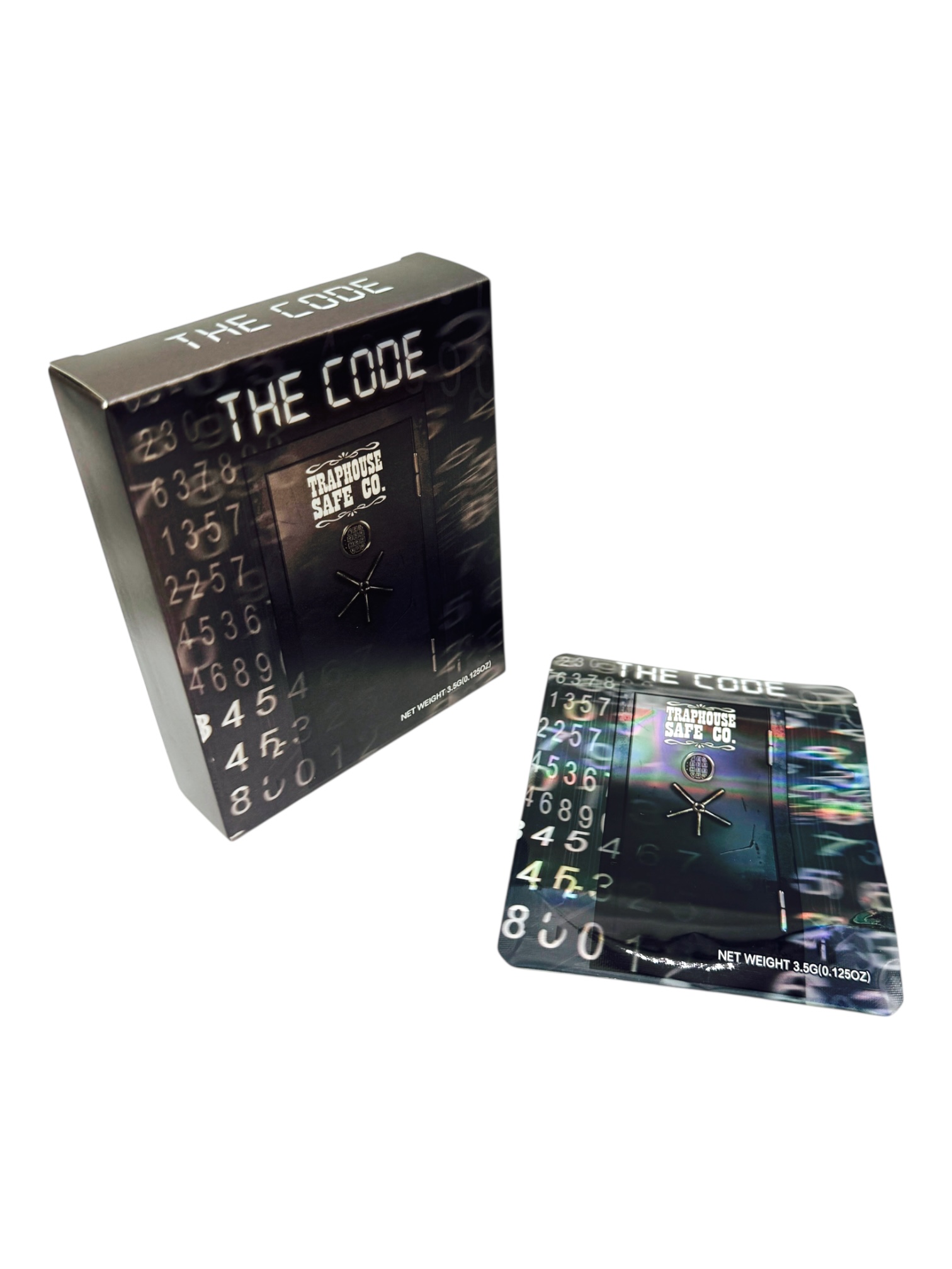 SMELL PROOF 3.5G MYLAR BAGS WITH MATCHING PACK - PACK OF 50 (DESIGN #20)