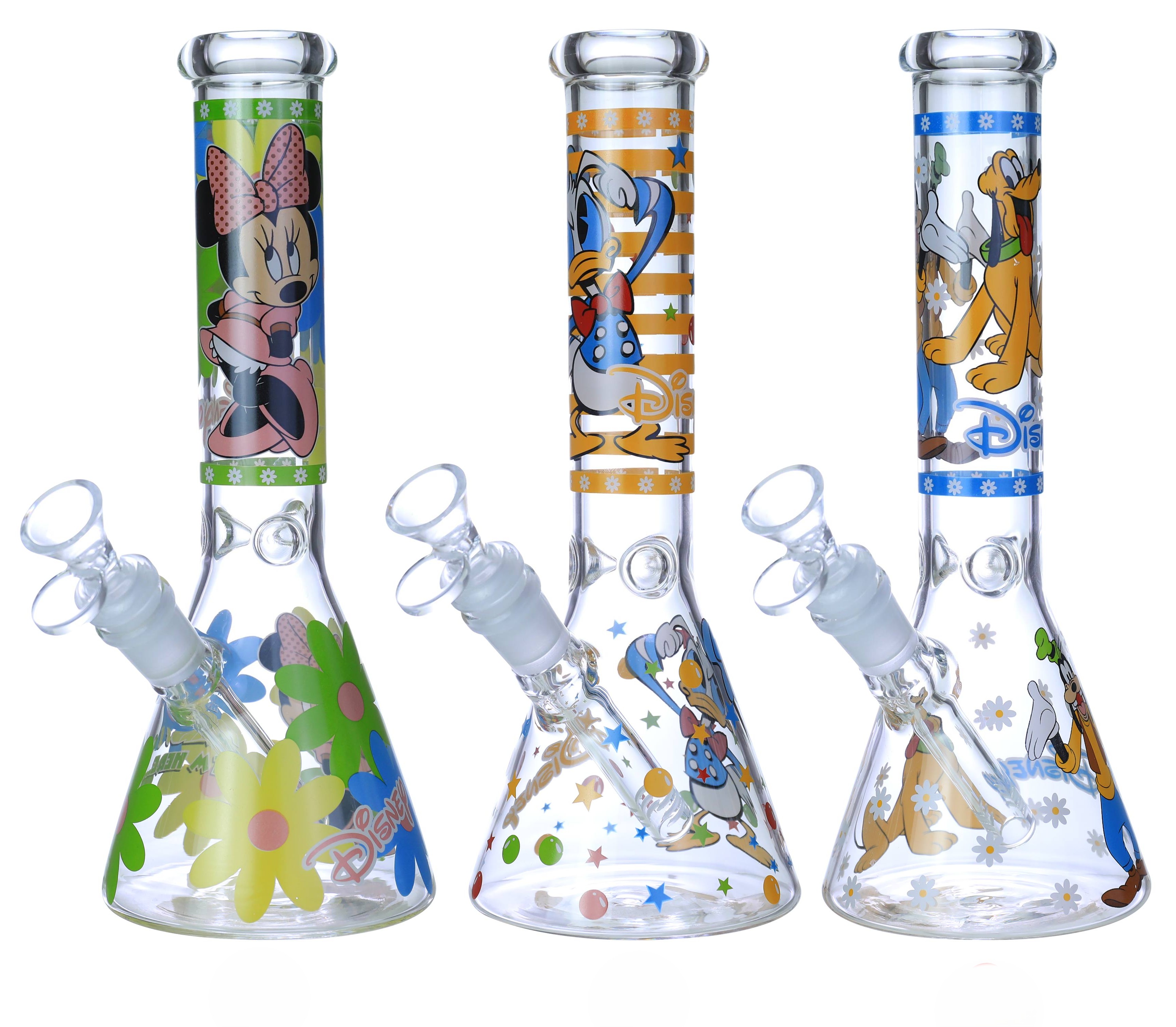 MICKEY MOUSE BEAKER WATERPIPE 10"