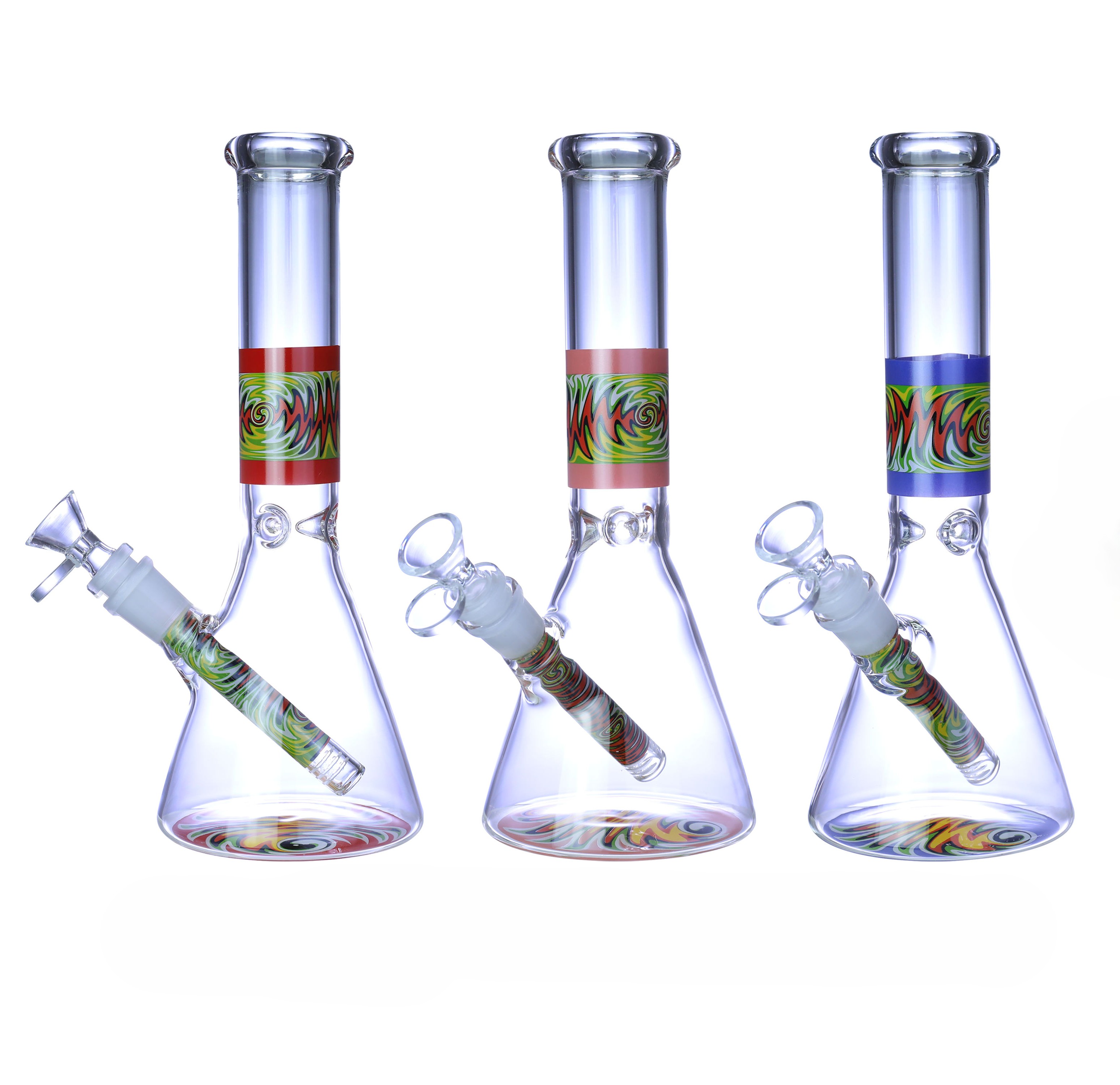 WIGWAG BEAKER WATERPIPE 10"
