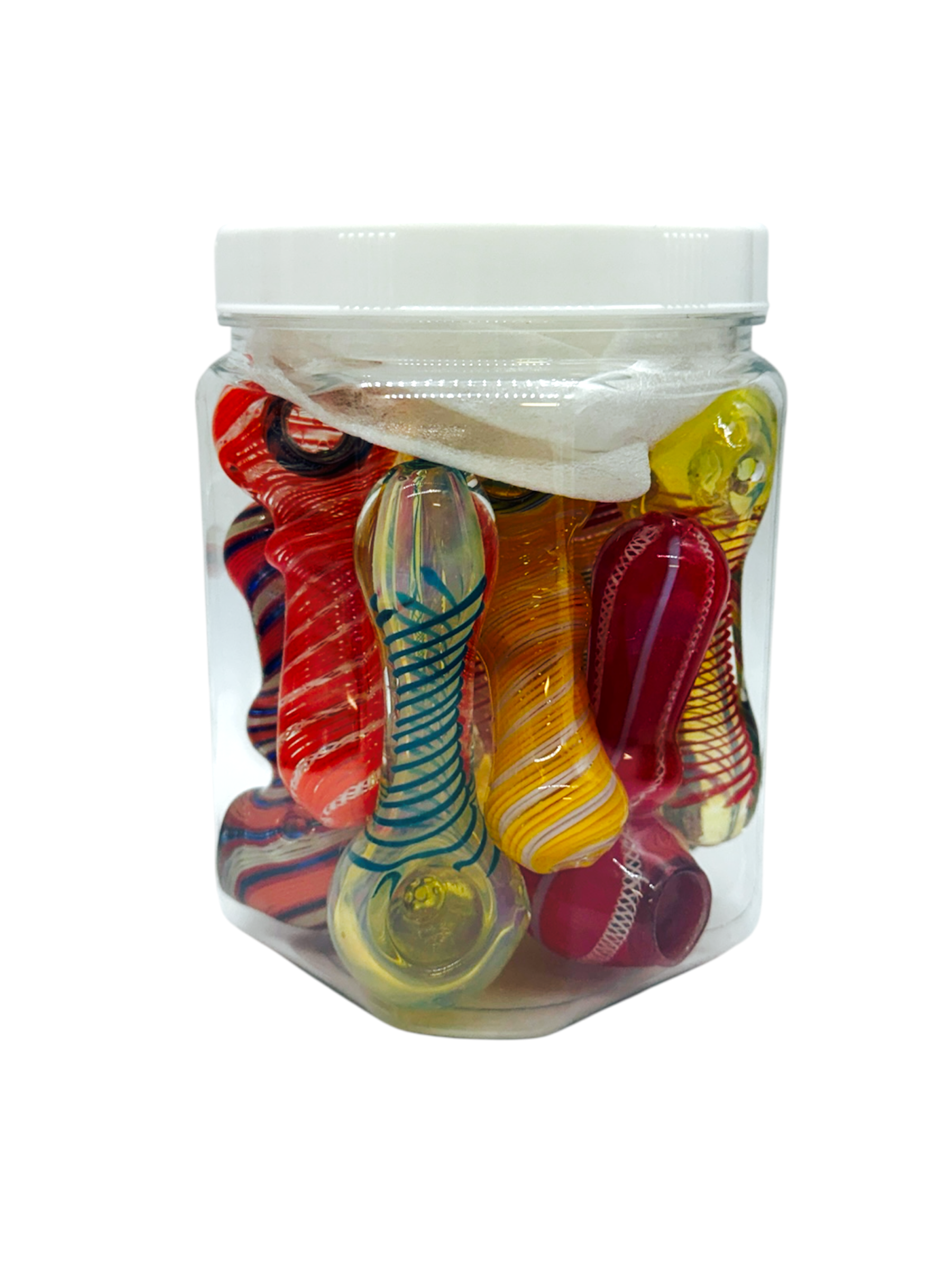 7 HOLE HONEYCOMB SCREEN HANDPIPE 3" - JAR OF 10