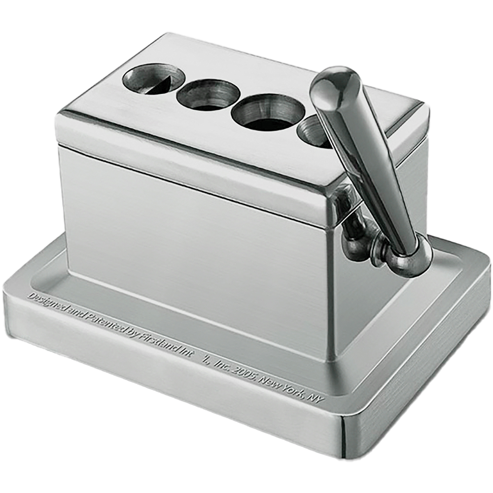 2 STRAIGHT & 2 V QUAD TABLE CUTTERS ALLOY SHELL COPPER CHROME PLATING