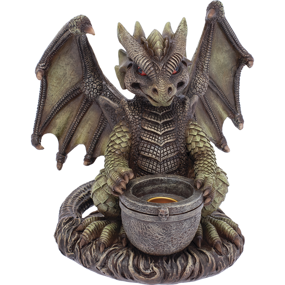 FUJIMA DRAGON CONE/INCENSE/TEALIGHT HOLDER