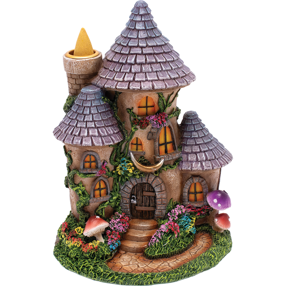 FUJIMA CUTE HOUSE BACKFLOW BURNER W/LED