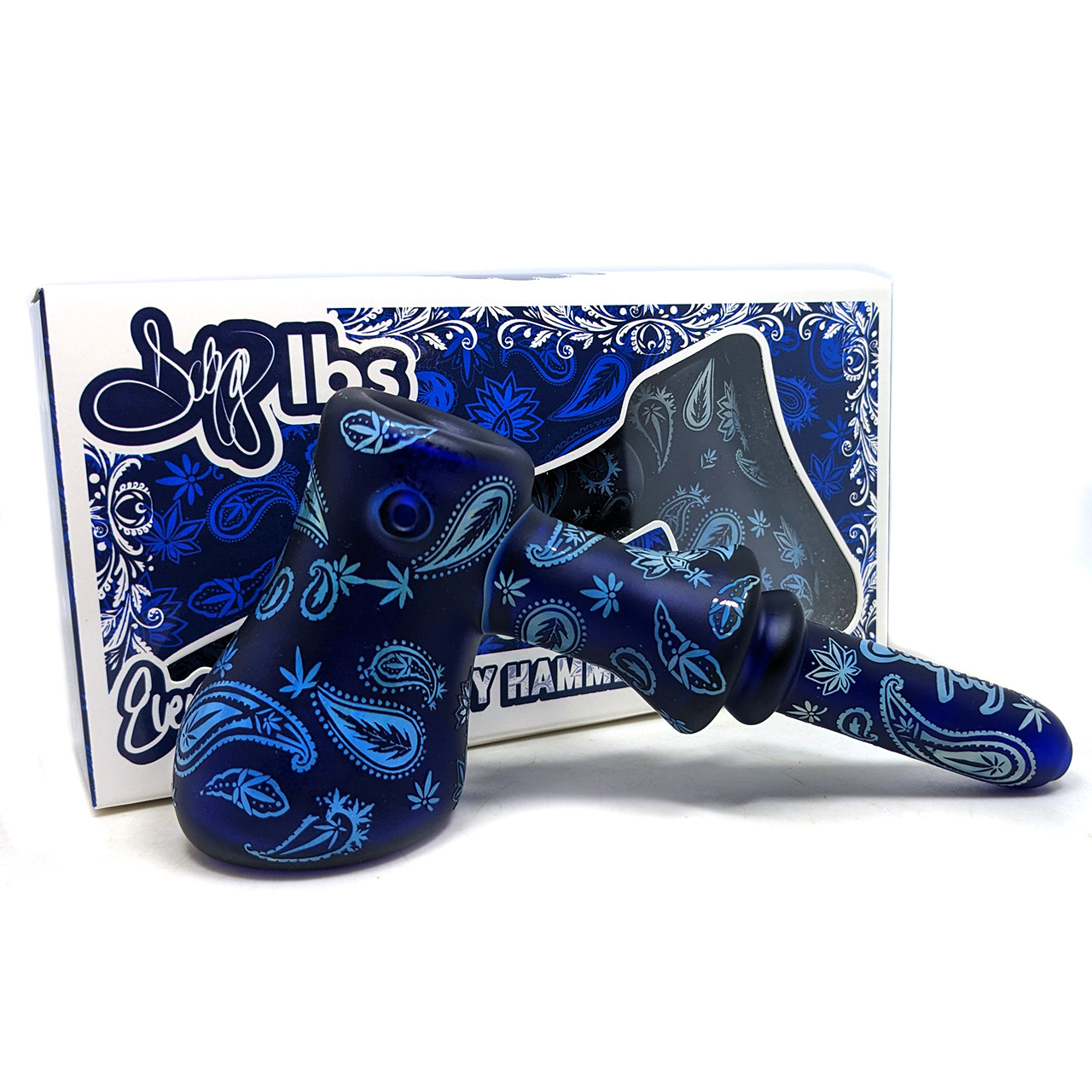 DOGG LBS EVERYDAY 6" PAISLEY HAMMER HAND PIPE