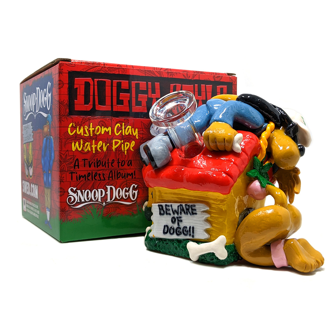 DOGG LBS 5" DOGGYSTYLE DOGG HOUSE CLAY WATER PIPE