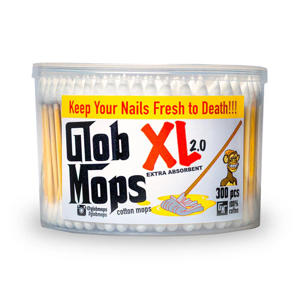 GLOB MOPS XL 2.0 COTTON MOPS - PACK OF 300