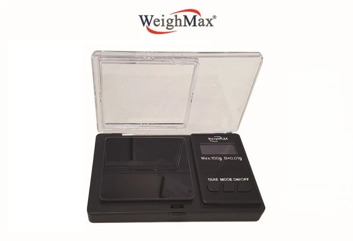 WEIGHMAX GTS-100 POP OUT TRAY POCKET SCALE 100 X 0.01G