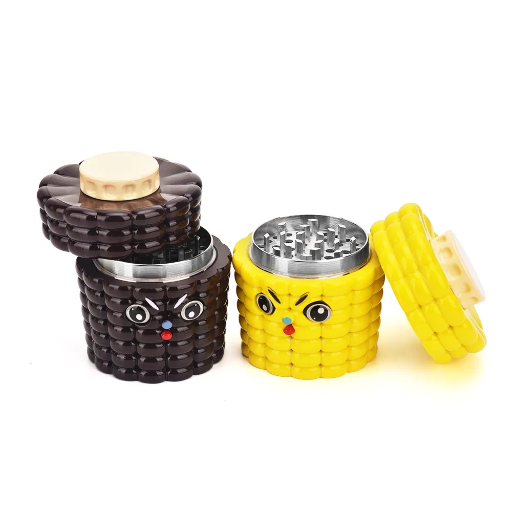 CUTE CORN 3 PARTS GRINDER MULTI COLOR (GT9675BA) - DISPLAY OF 6