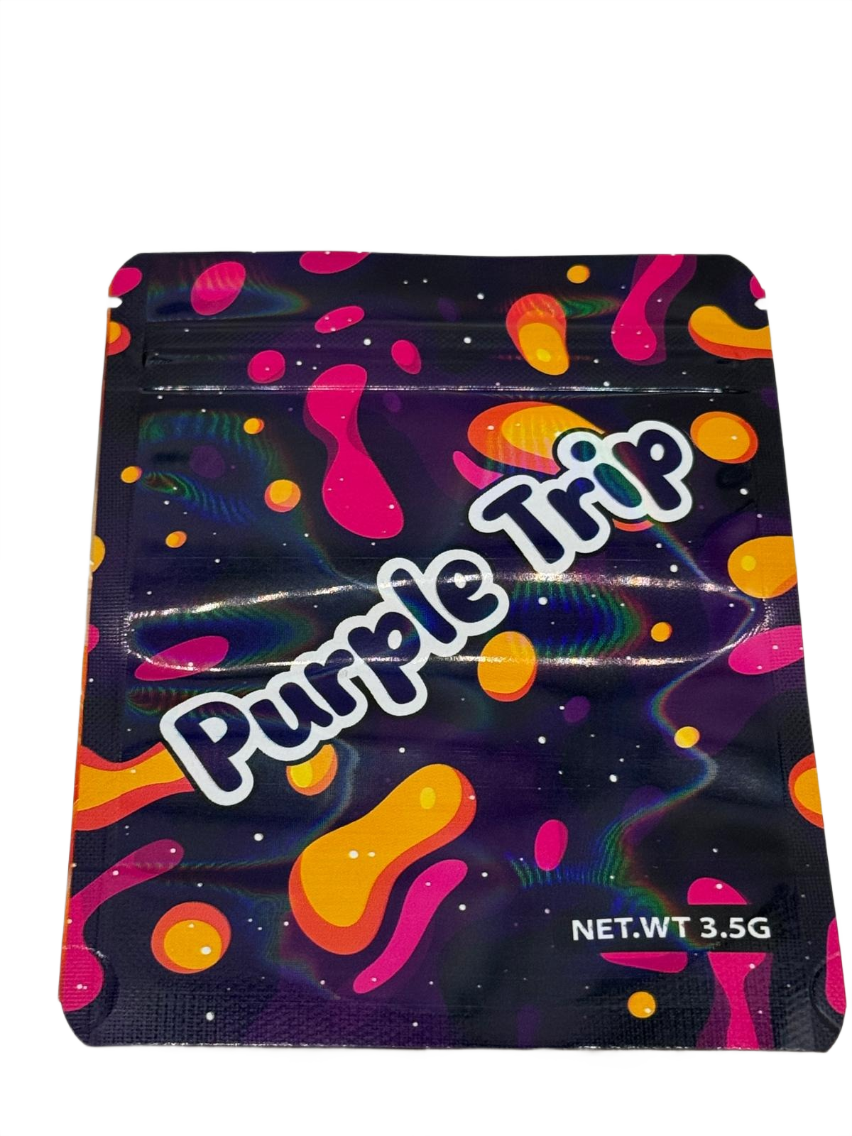 DESIGNED MYLAR SMELL PROOF BAGS 3.5G - BAG OF 100 COUNT - STYLE 29