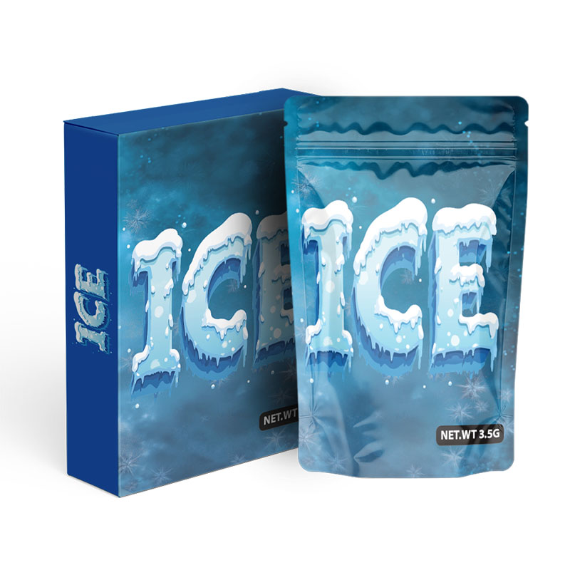 SMELL PROOF 3.5G MYLAR PLASTIC BAGS WITH MATCHING PACK - BAG OF 50 - STYLE 19