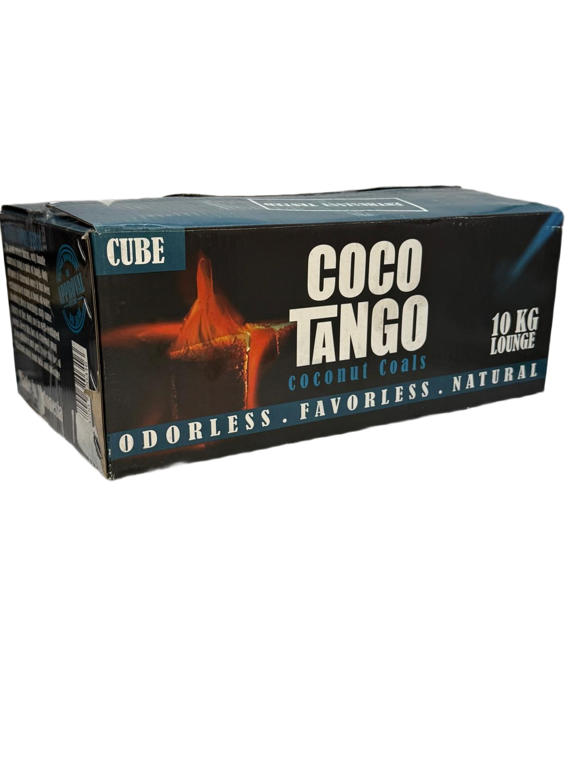 COCO TANGO COCONUT CHARCOAL 720 CUBES 10KG DISPLAY