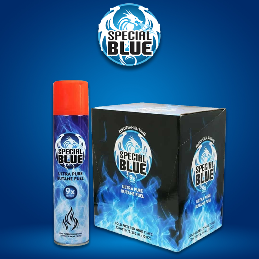 SPECIAL BLUE 9X REFINED BUTANE - 12CT