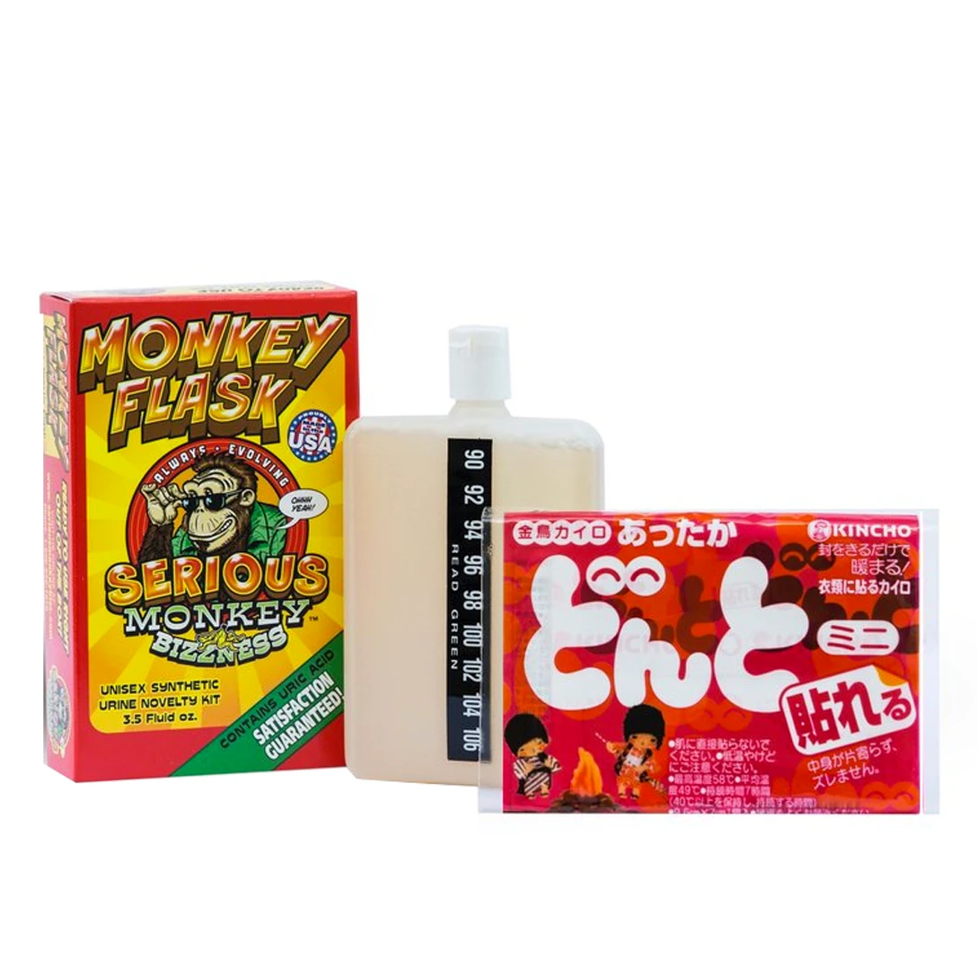 MONKEY FLASK UNISEX IMITATION URINE NOVELTY KIT