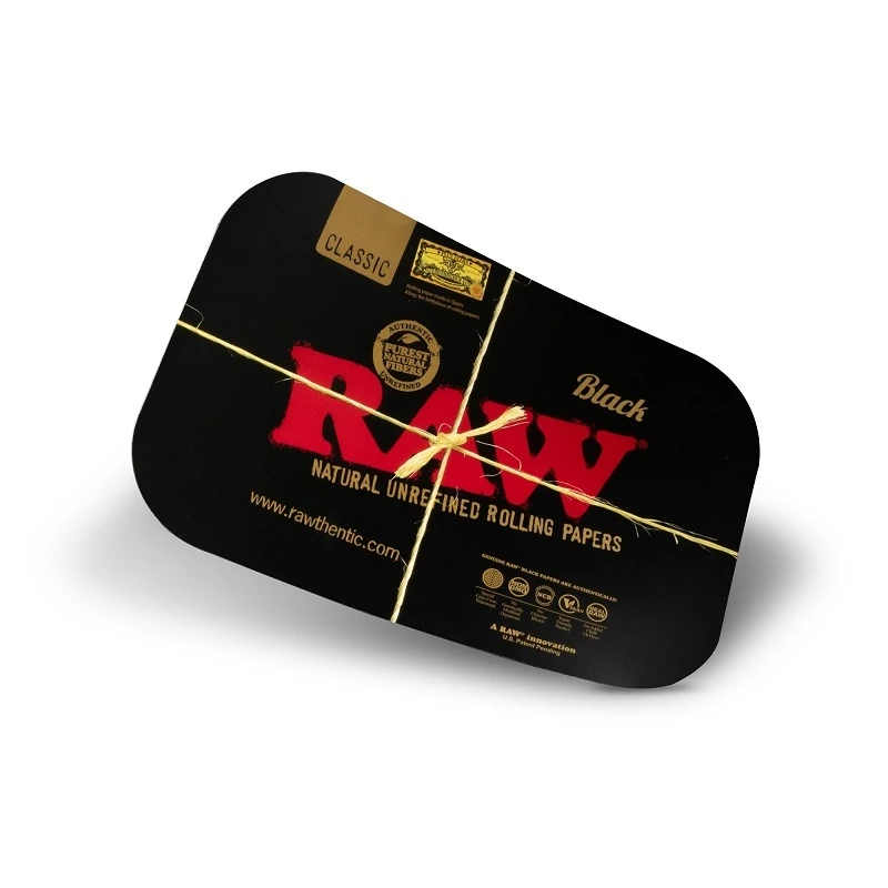 RAW BLACK MAGNETIC TRAY COVER FOR LARGE TRAYS