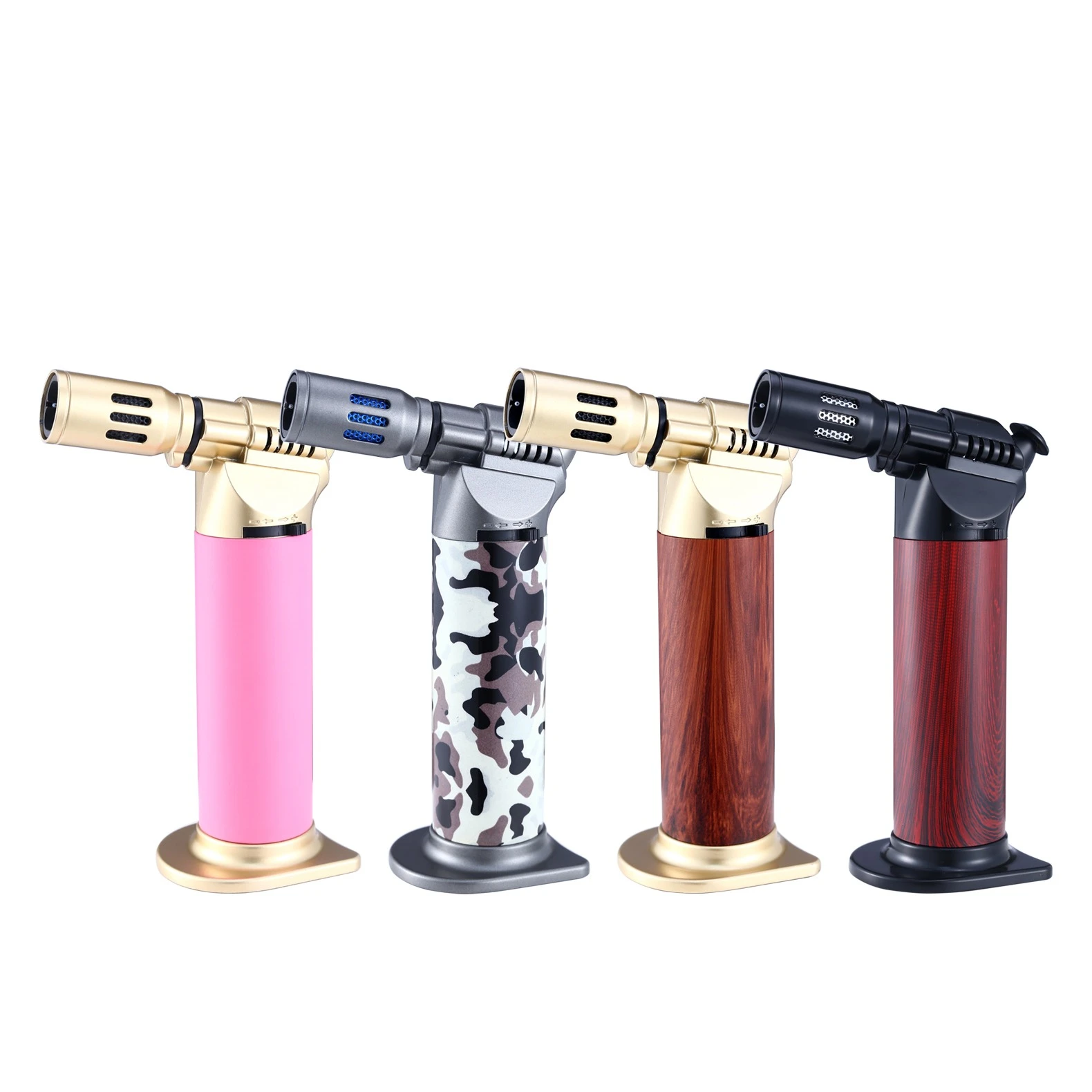 TAZ TALL BARREL TORCH LIGHTER - DISPLAY OF 4 (TAZ-1047)