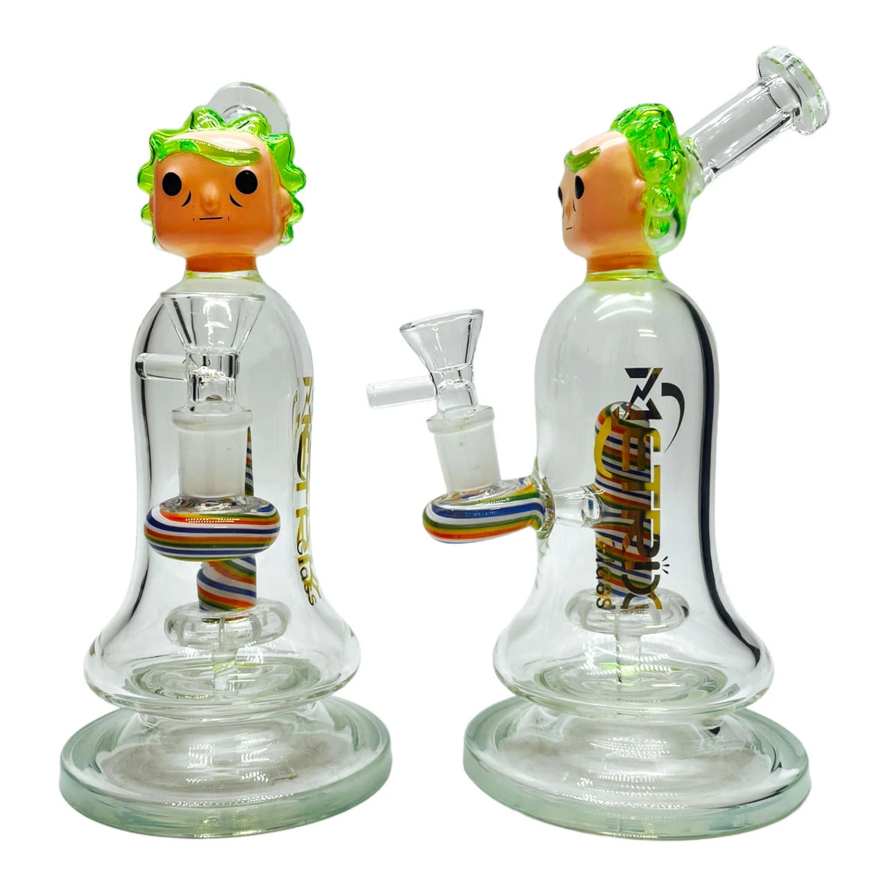  METRIX RICK & MORTY WITH DOME PERC WATERPIPE 8" 