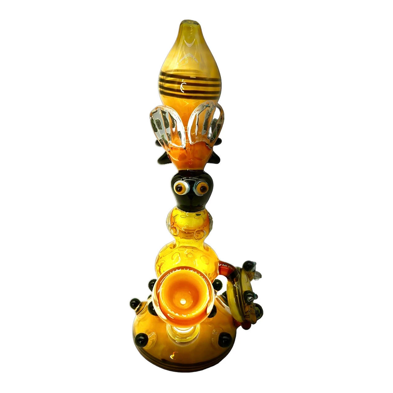  BEE ON HONEY WITH HONEYCOMB AT SIDE BUBBLER 11" - 1CT (BP1439) 