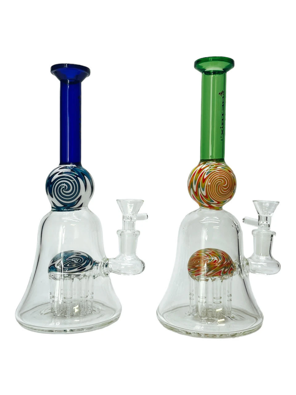  METRIX WIG WAG BALL WITH TREE PERC WATERPIPE 10" 