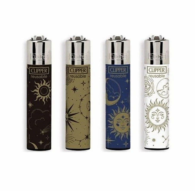 CLIPPER MYSTICAL DESTINY LIGHTERS - DISPLAY OF 48
